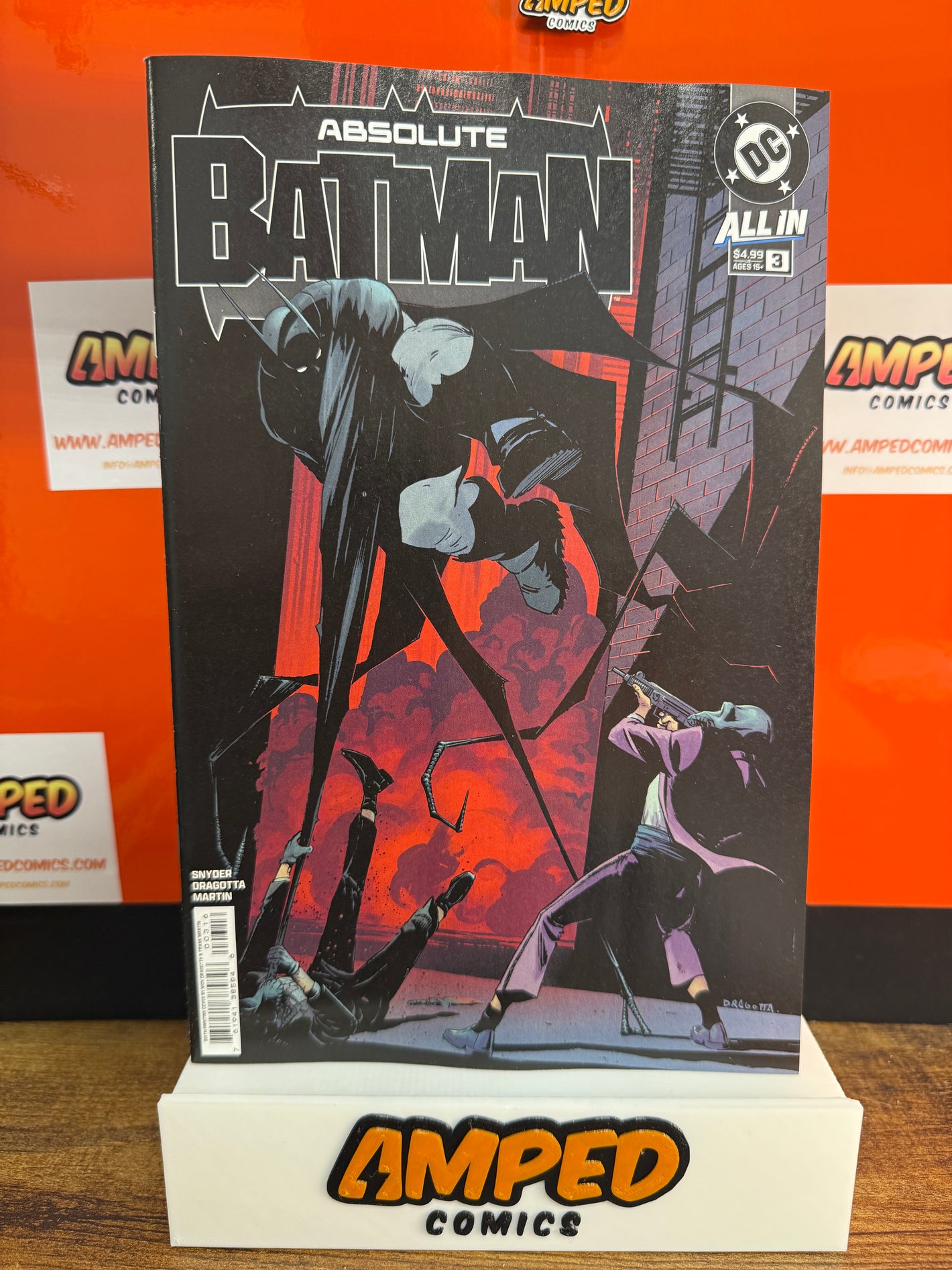 Absolute Batman All In 3 6TH PRINT DC Comics Snyder Dragotta