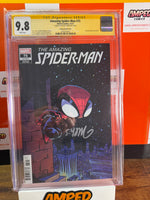 Amazing Spider-Man 75 CGC 9.8 Young Variant Signed Skottie Young