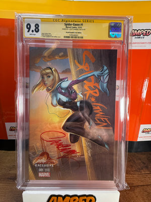 Spider-Gwen 1 CGC 9.8 J. Scott Campbell Variant Marvel Comics
