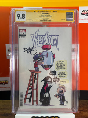 Venom 23 CGC 9.8 Young Variant Cover Marvel Comics 4/20