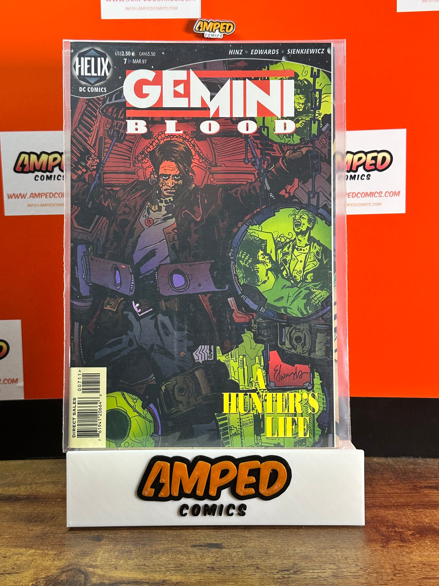 Gemini Blood 7 (Helix/DC Comics, March 1997)