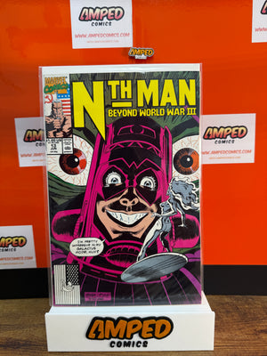 Nth Man 13 Marvel Comics 1990 Beyond World War III
