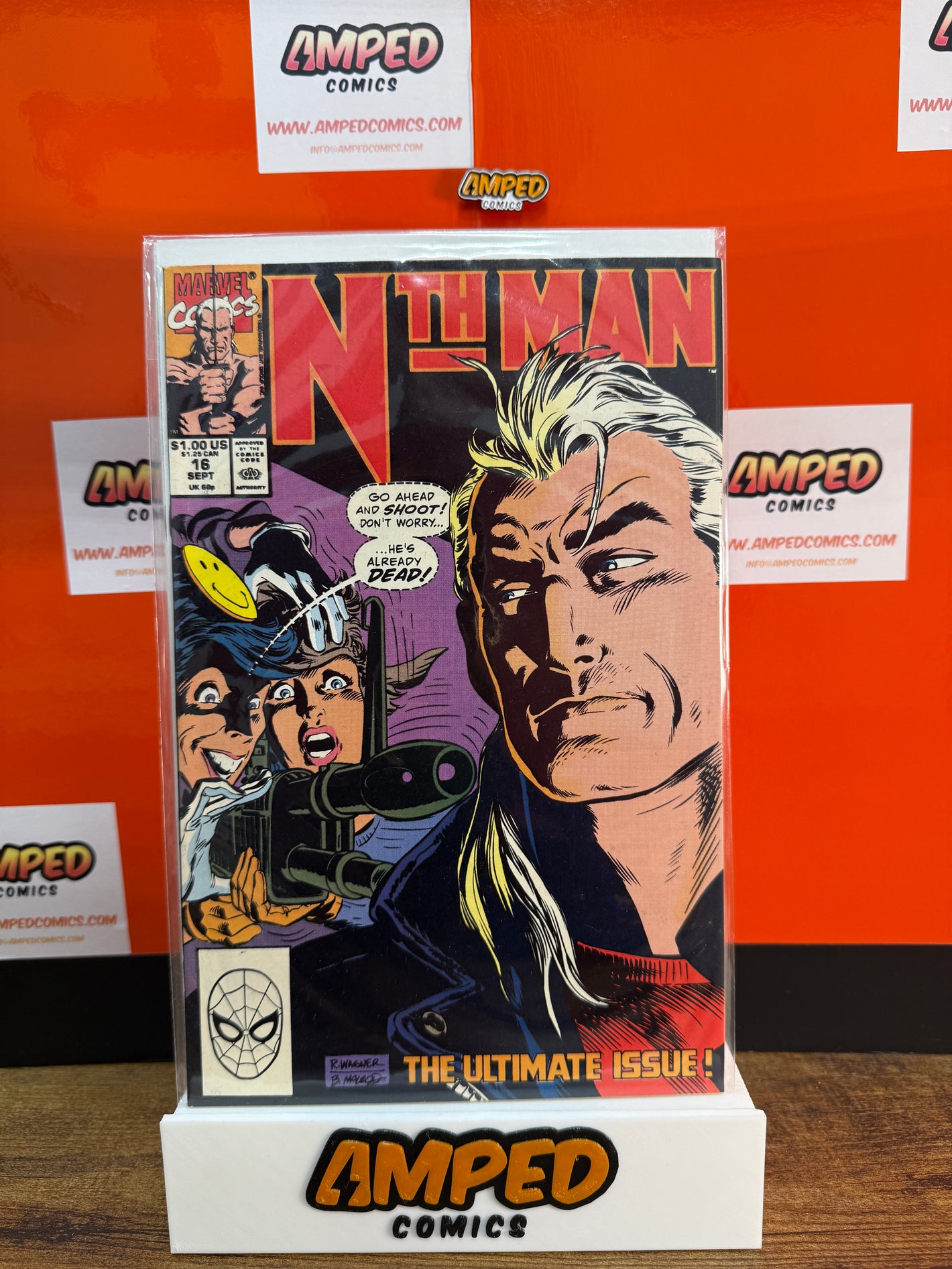 Nth Man 16 Marvel Comics Sept 1990 The Ultimate Issue