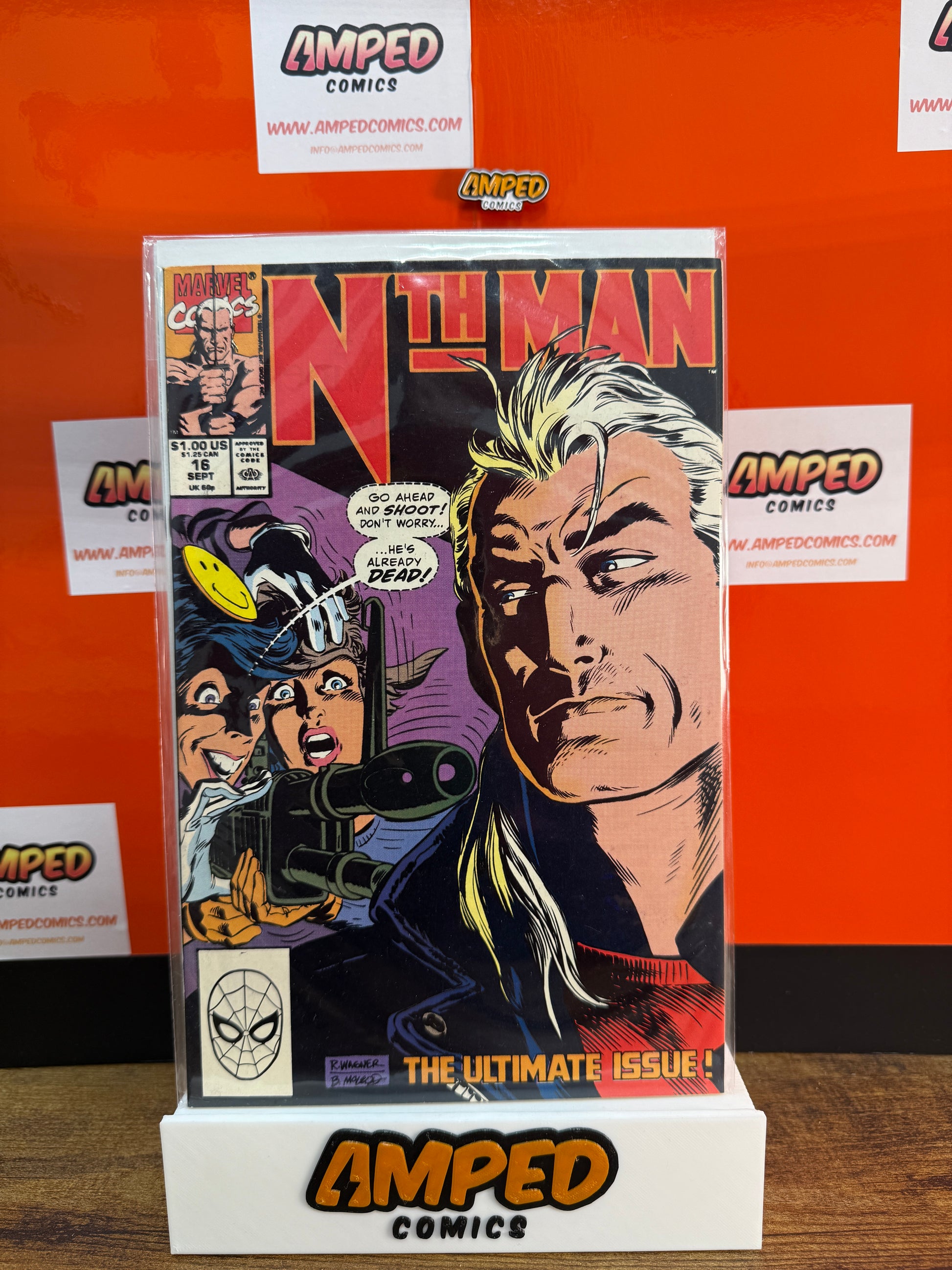 Nth Man 16 Marvel Comics Sept 1990 The Ultimate Issue