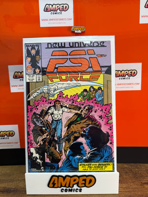 Psi-Force 14 Marvel New Universe Dec 1987