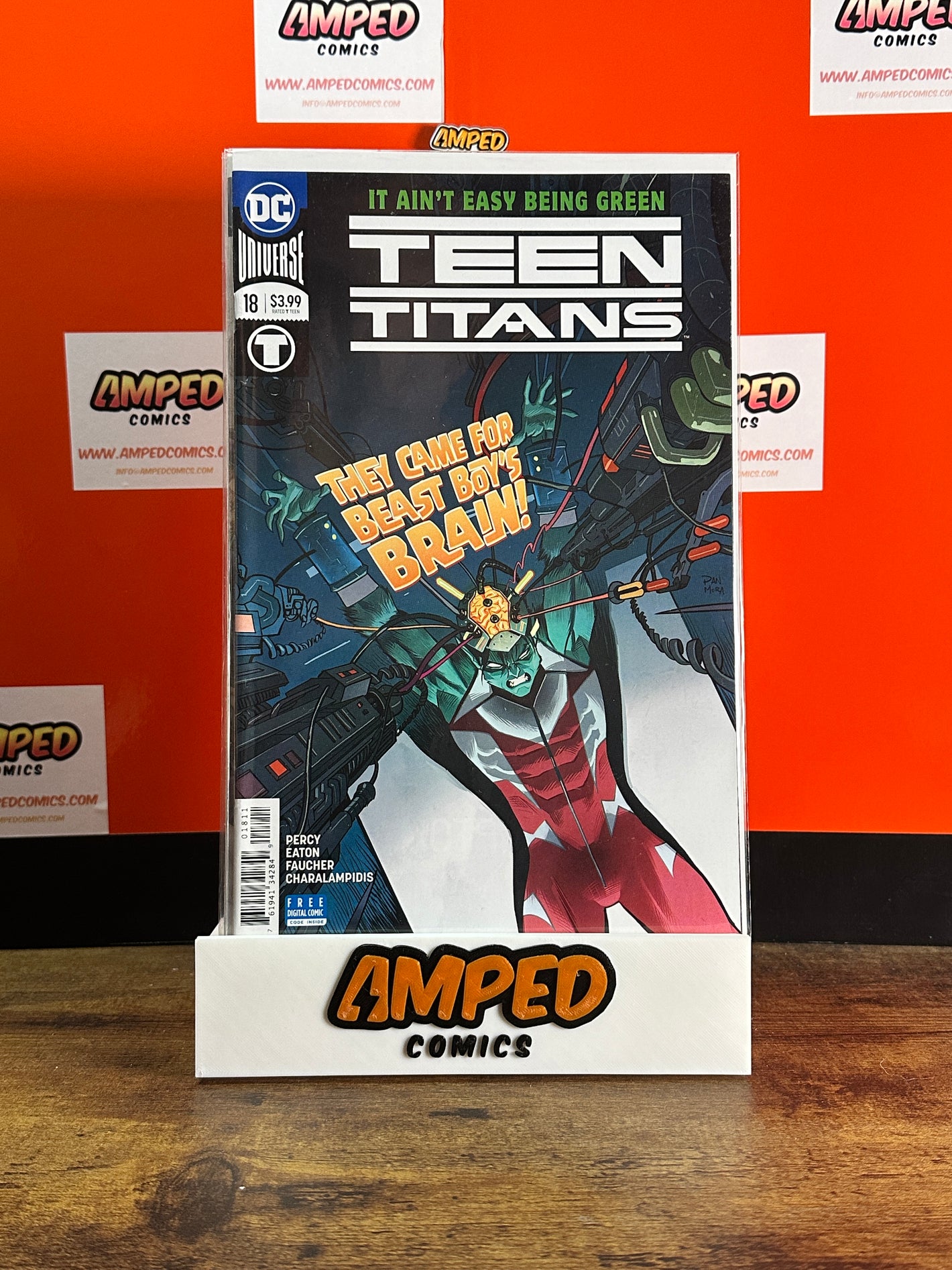 Teen Titans 18 DC Comics 2018 - Beast Boys Brain Storyline