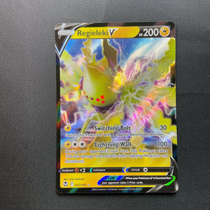Regieleki V 057/195 Pokemon Card - Silver Tempest