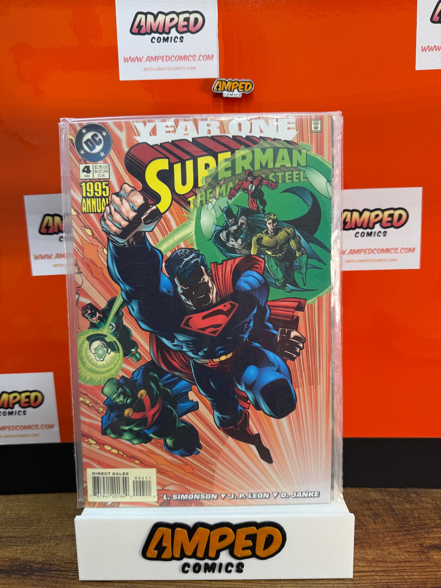 Superman The Man of Steel Annual 4 (1995) DC Comics Year One