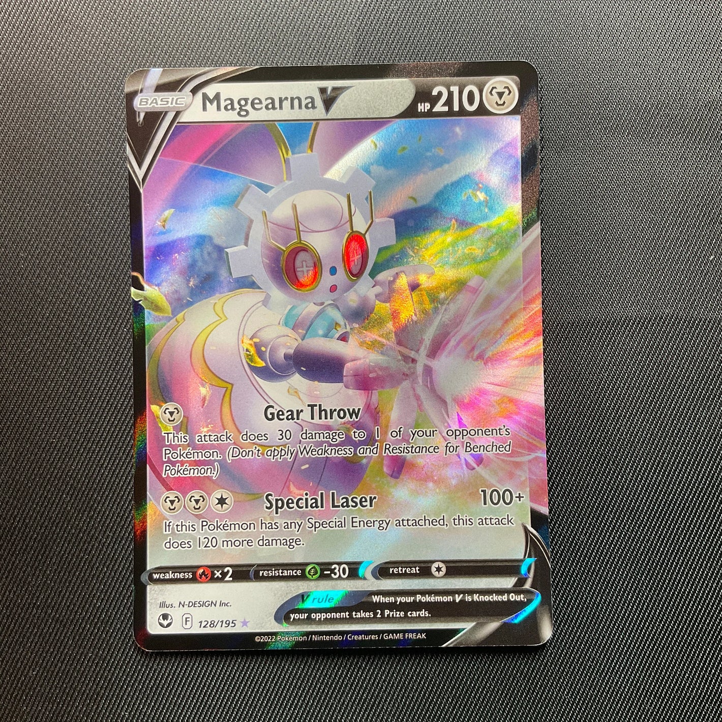 Magearna V 128/195 - Silver Tempest - Pokemon TCG