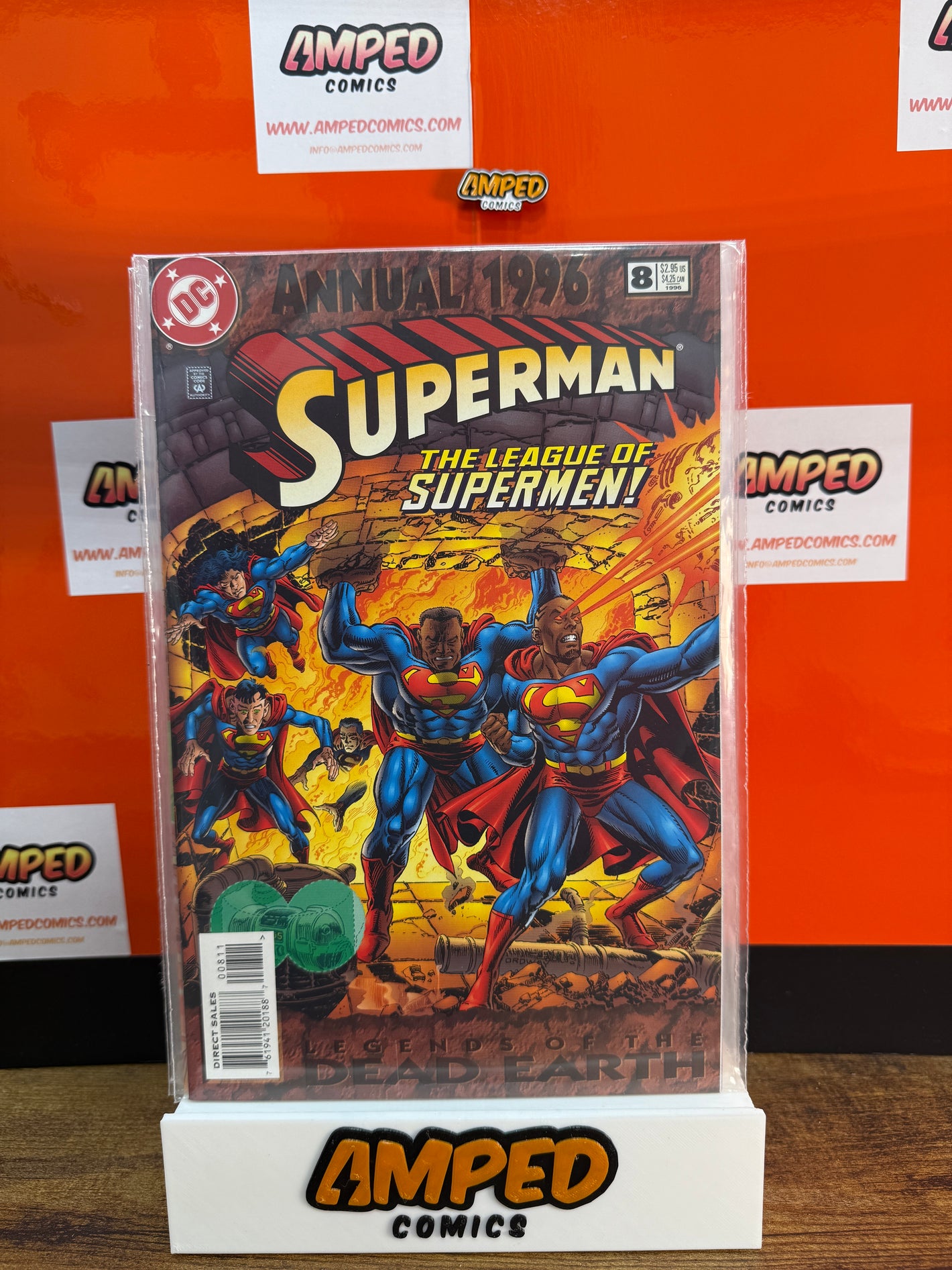 Superman Annual 8 (1996) DC Comics - The League of Supermen