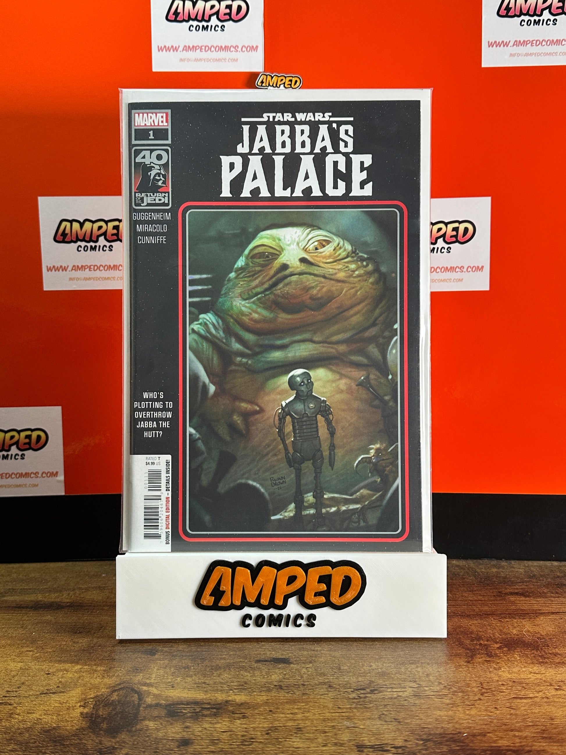Star Wars Jabbas Palace 1 Marvel 2023 40th ROTJ Variant
