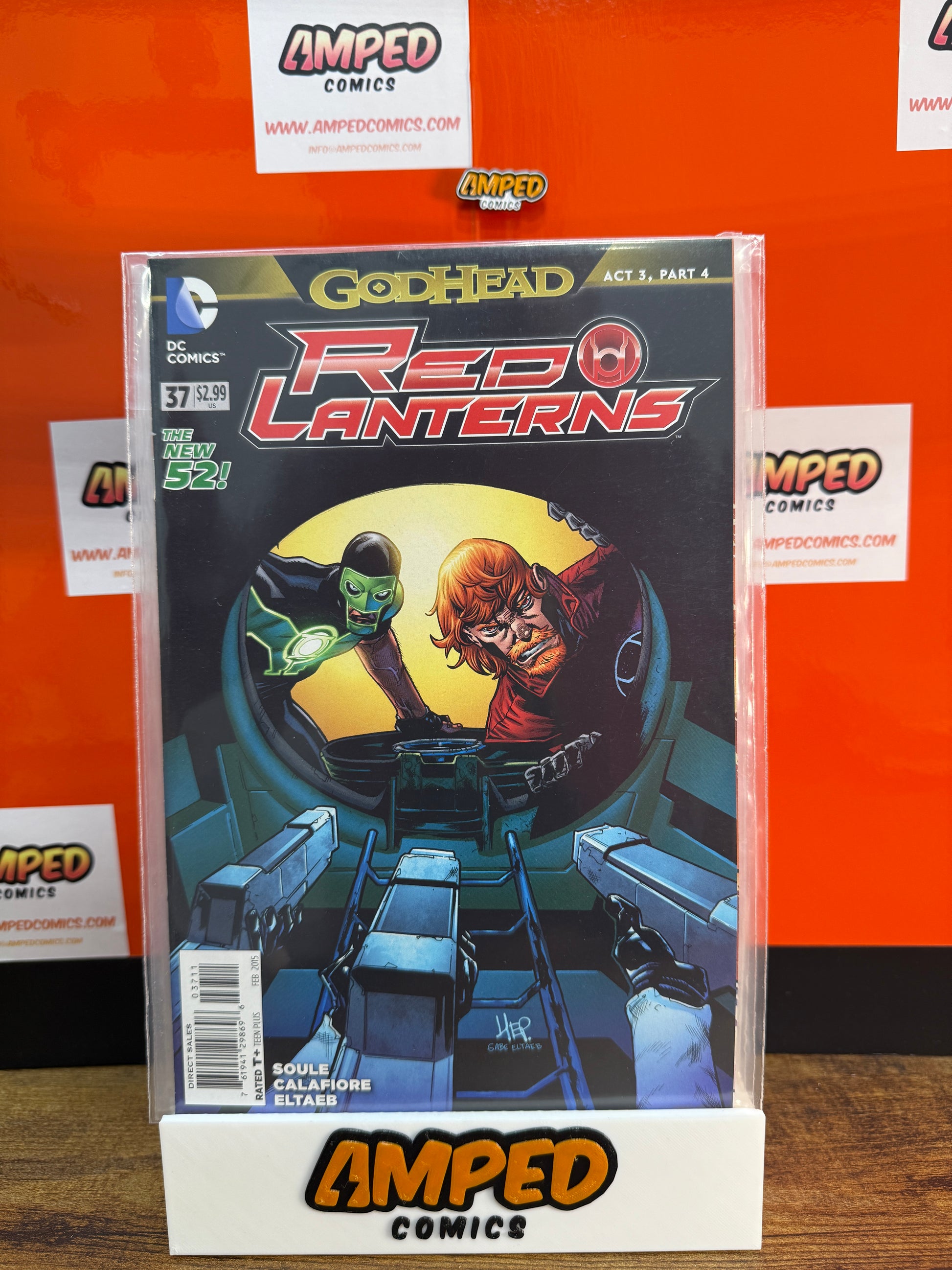 Red Lanterns 37 DC Comics Godhead Act 3 Part 4 (2015)