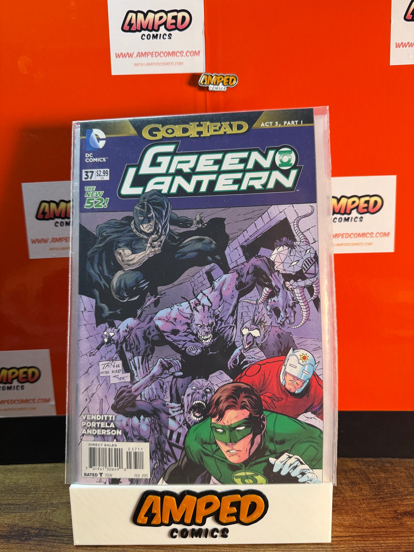 Green Lantern 37 Godhead Act 3 Part 1 DC Comics Feb 2015