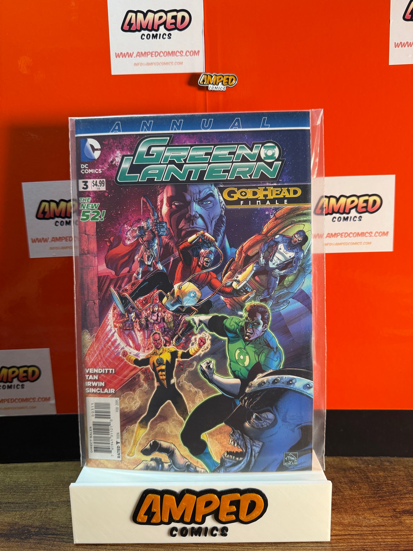 Green Lantern Annual 3 (2014) DC Comics - Godhead Finale