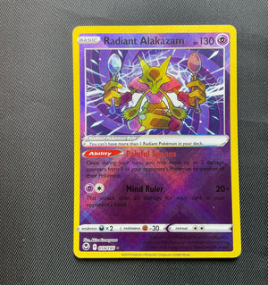 Radiant Alakazam 059/195 Pokemon Card - Silver Tempest