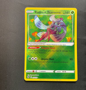 Radiant Tsareena 016/195 Pokemon Card - Lost Origin Series