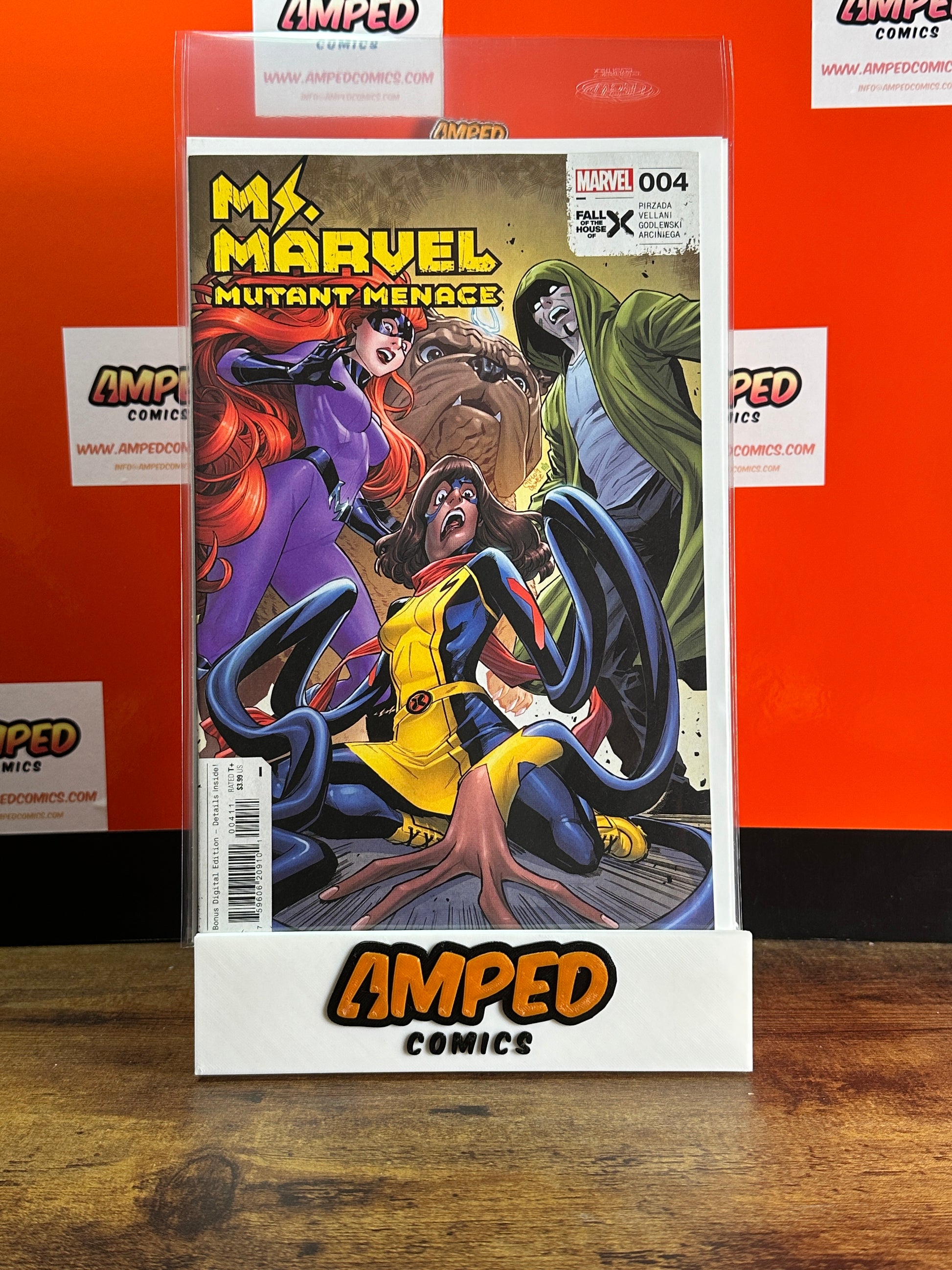 Ms. Marvel Mutant Menace 4 (2023) Marvel Comics