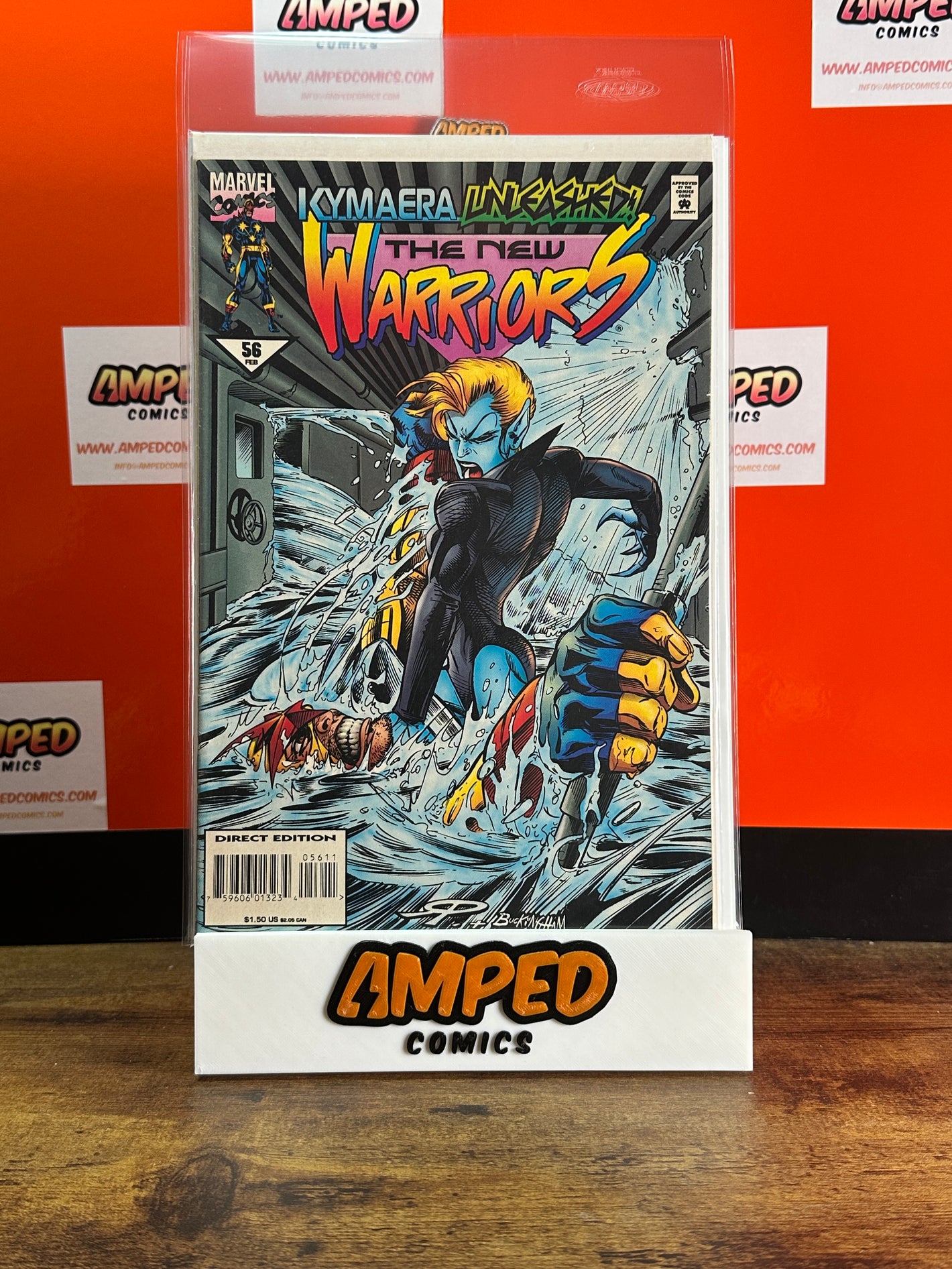 The New Warriors 56 Marvel Comics 1994 Kymaera Unleashed