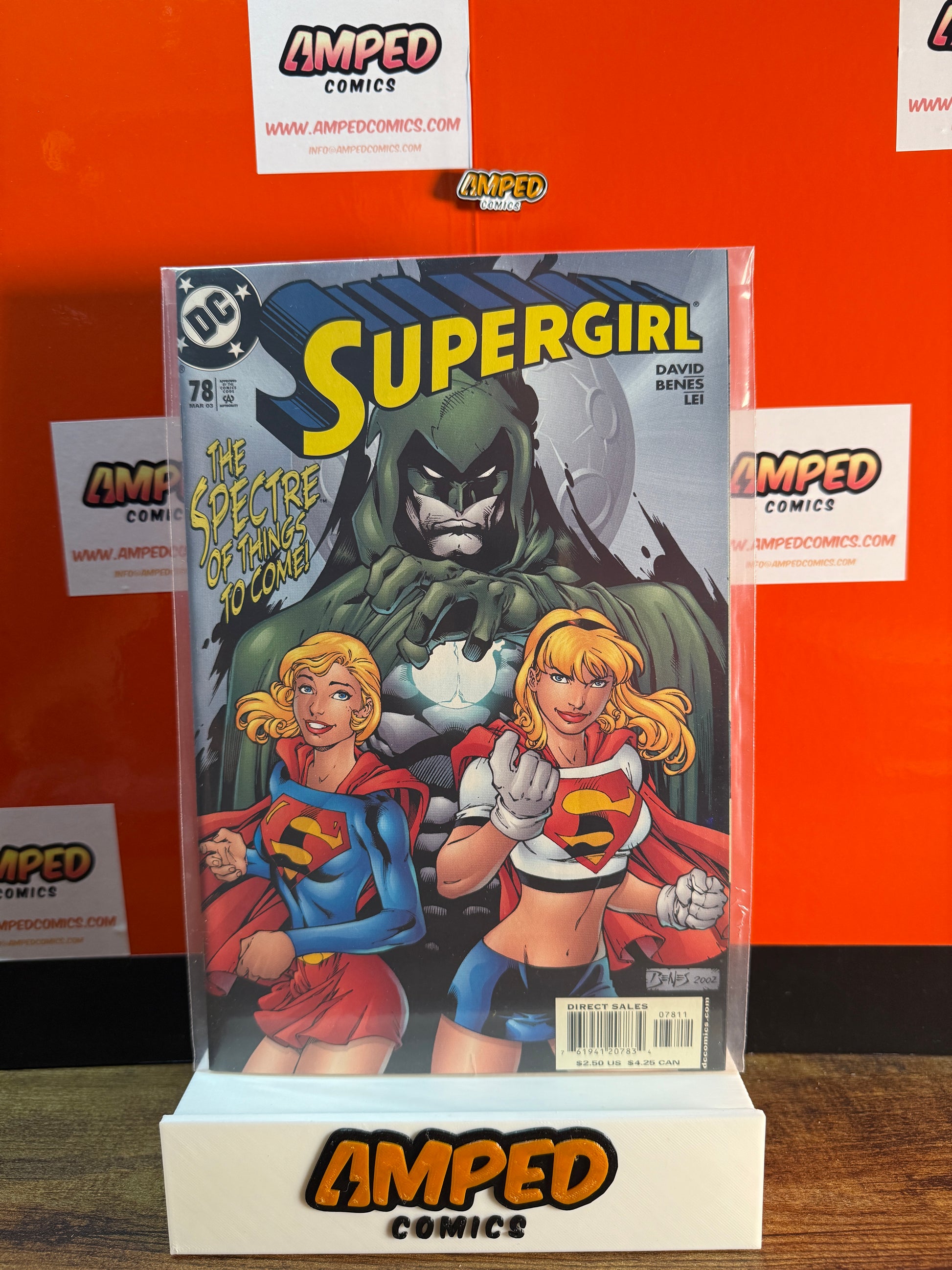 Supergirl 78 DC Comics 2002 David Benes Cover