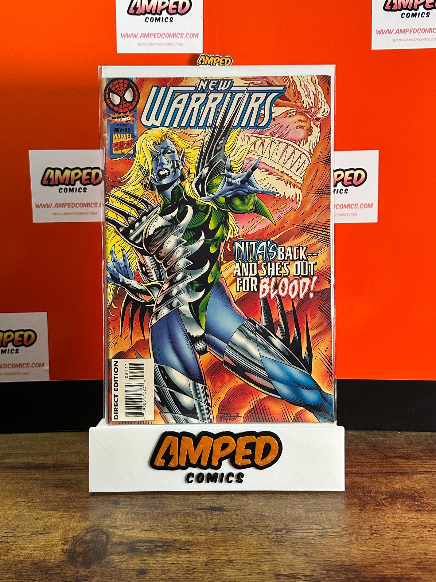 New Warriors 65 Marvel Comics 1994 Direct Edition