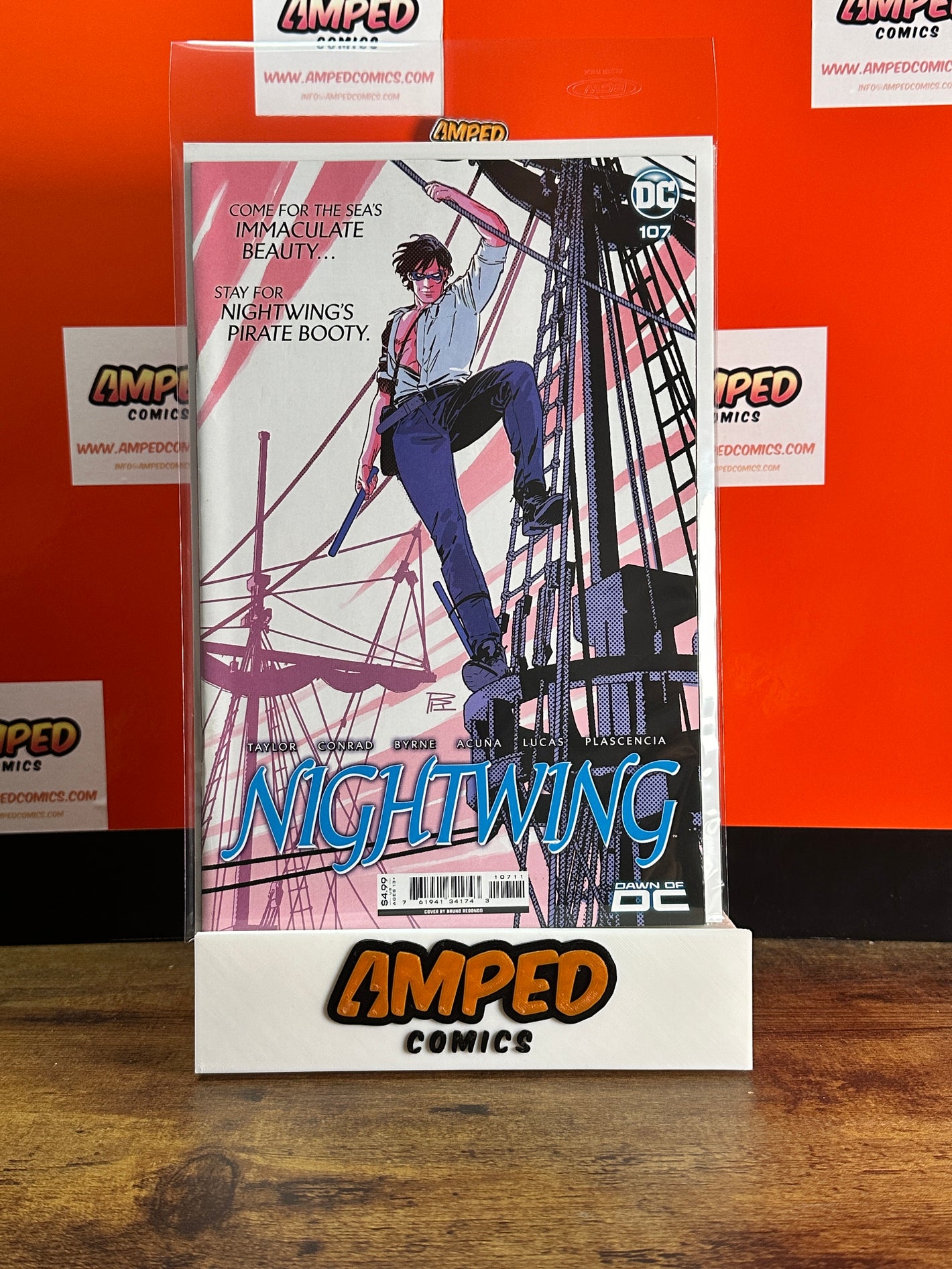 Nightwing 107 DC Comics 2023 - Pirate-Themed Cover