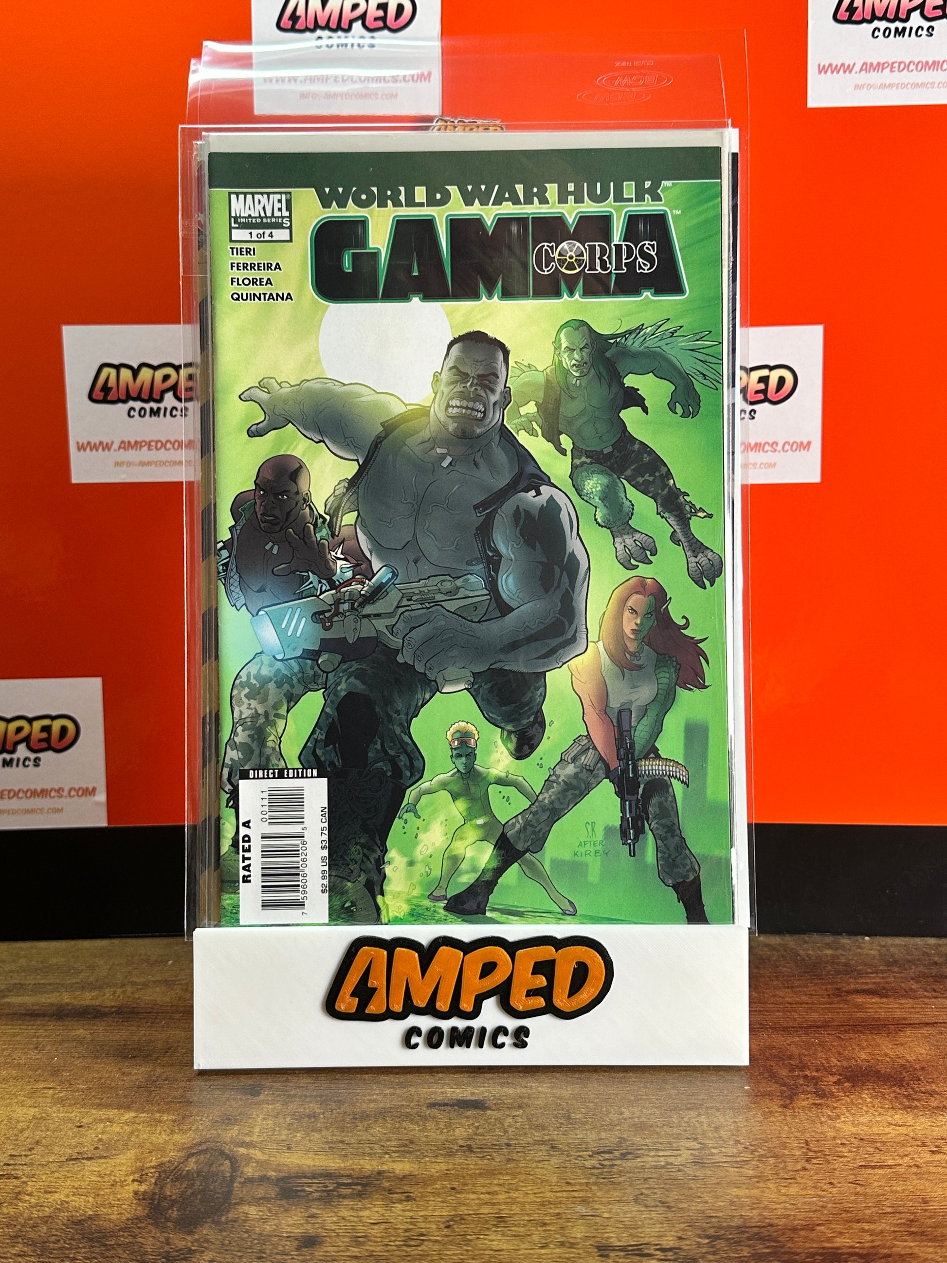 World War Hulk Gamma Corps 1 (Marvel, 2007) 1 of 4