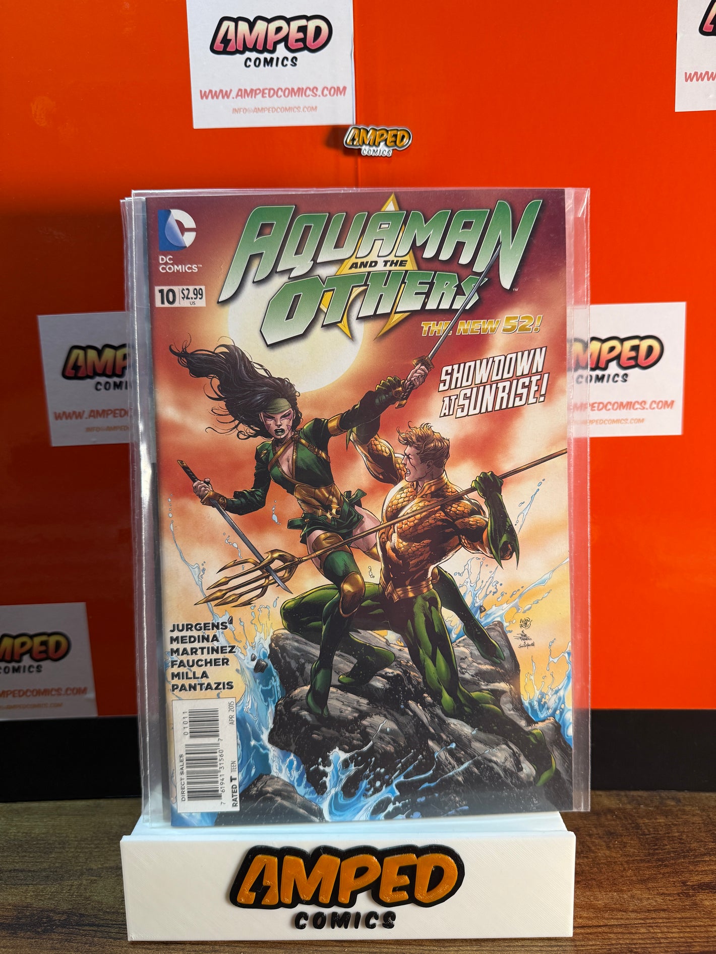 Aquaman and the Others 10 DC Comics The New 52 Showdown at Sunrise