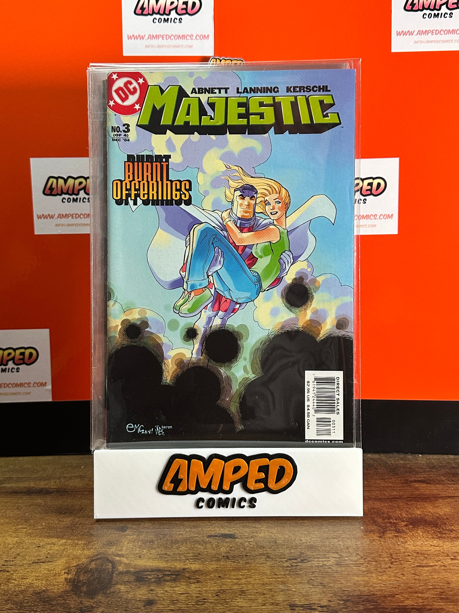 Majestic 3 (of 4) DC Comics Dec 2004 Abnett Lanning Kerschl