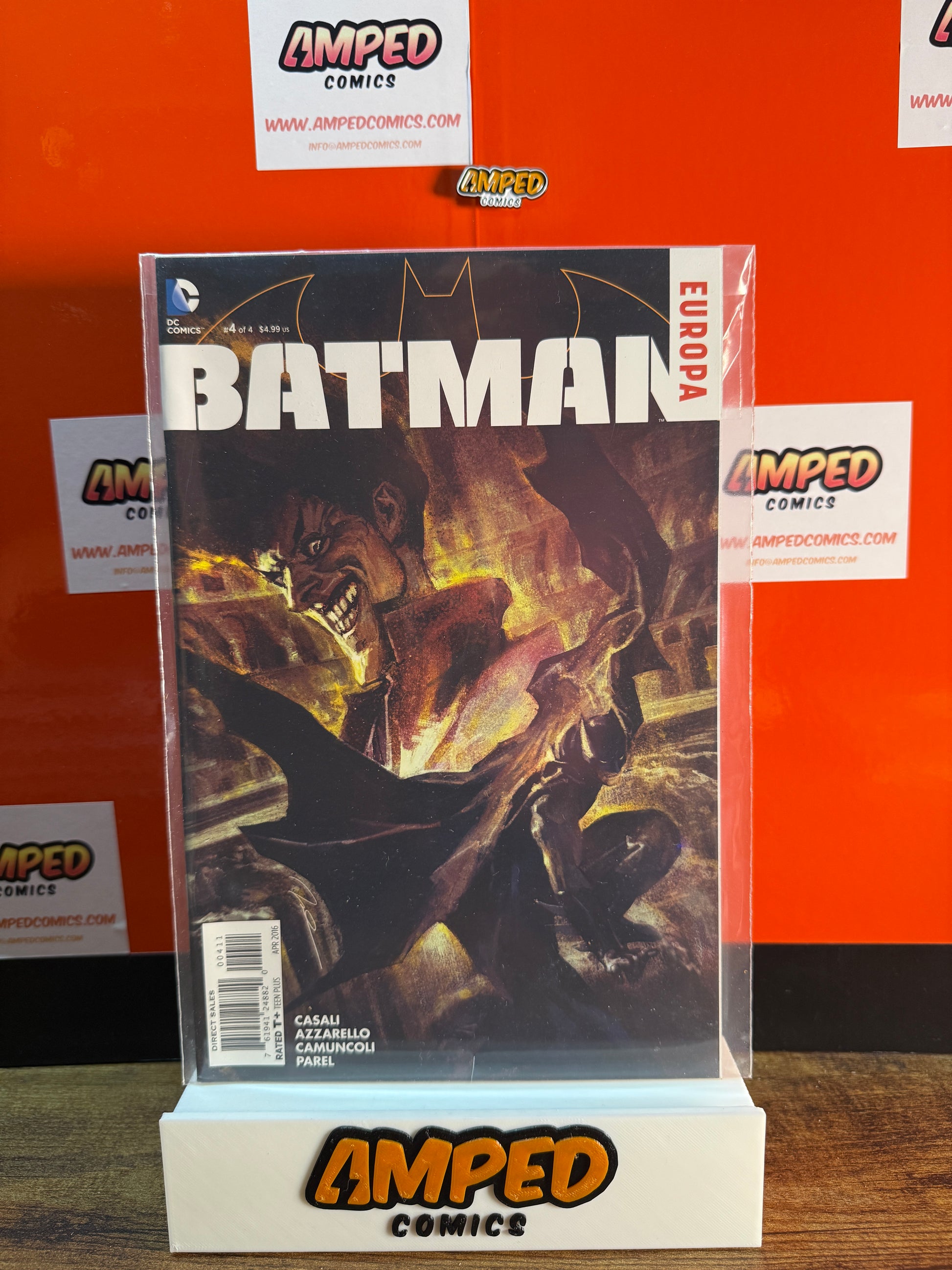 Batman Europa 4 (DC Comics, 2016) by Casali Azzarello