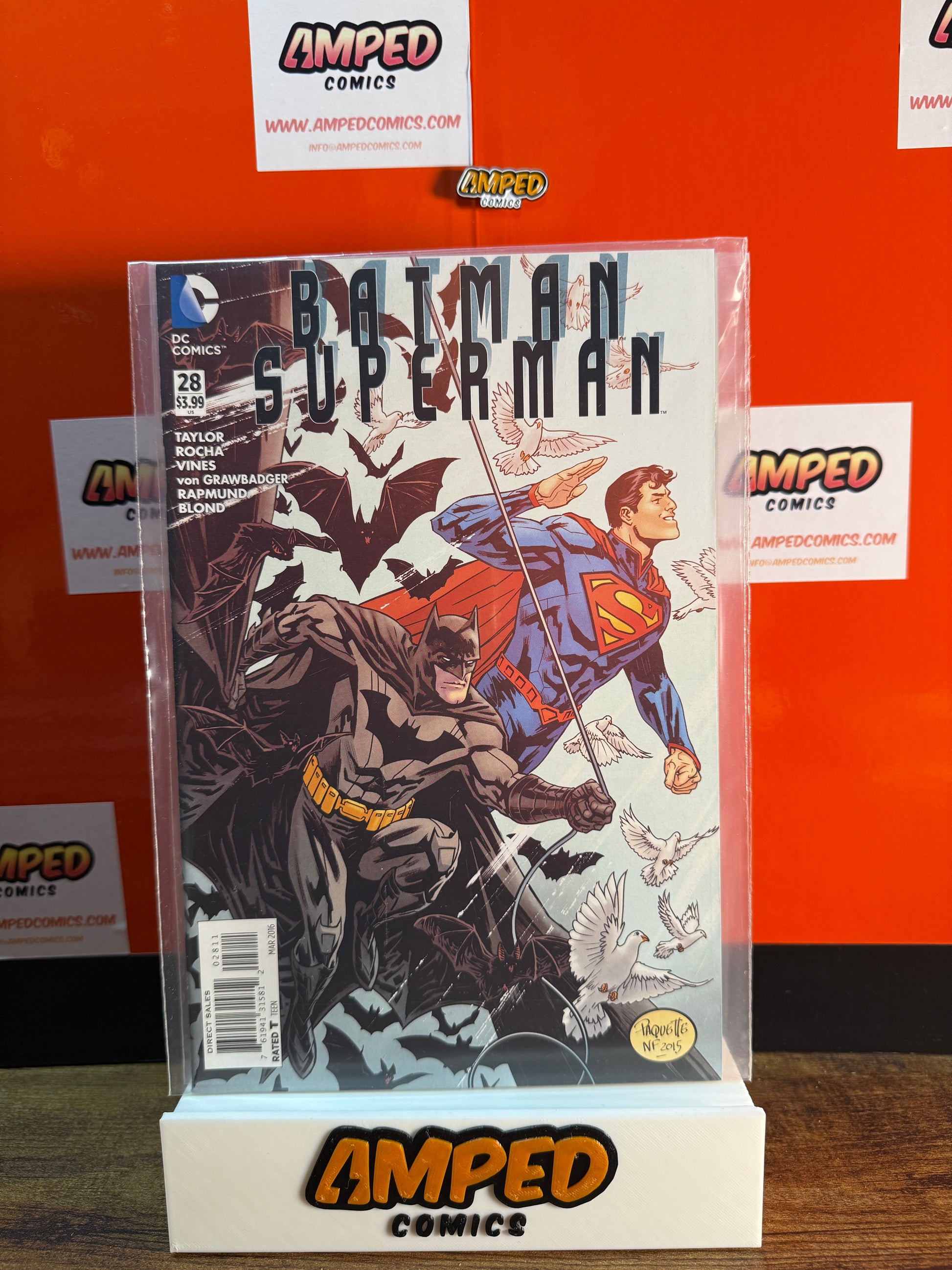 Batman/Superman 28 DC Comics 2015 Taylor Rocha Vines
