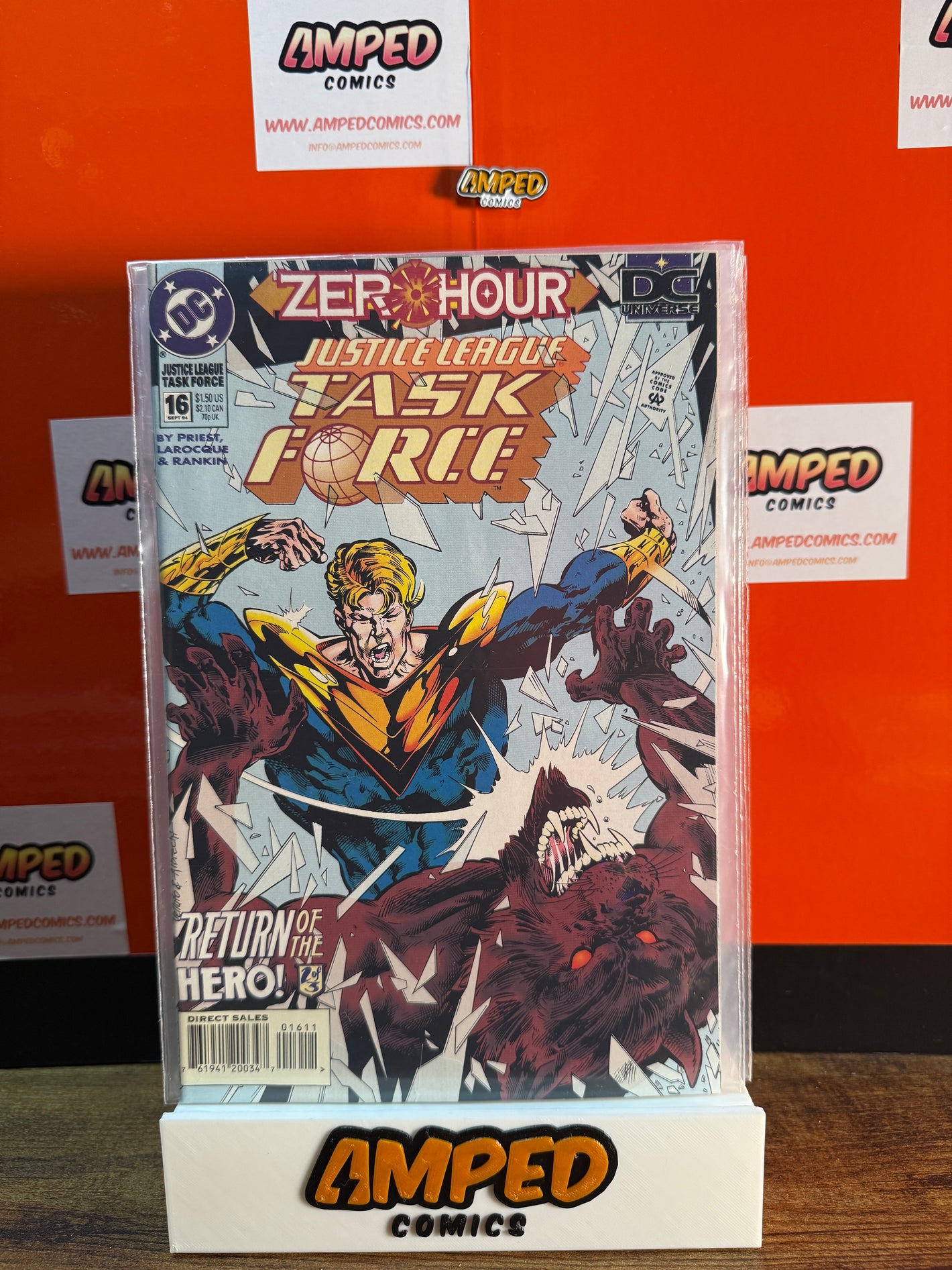 Justice League Task Force 16 DC Comics Zero Hour 1994