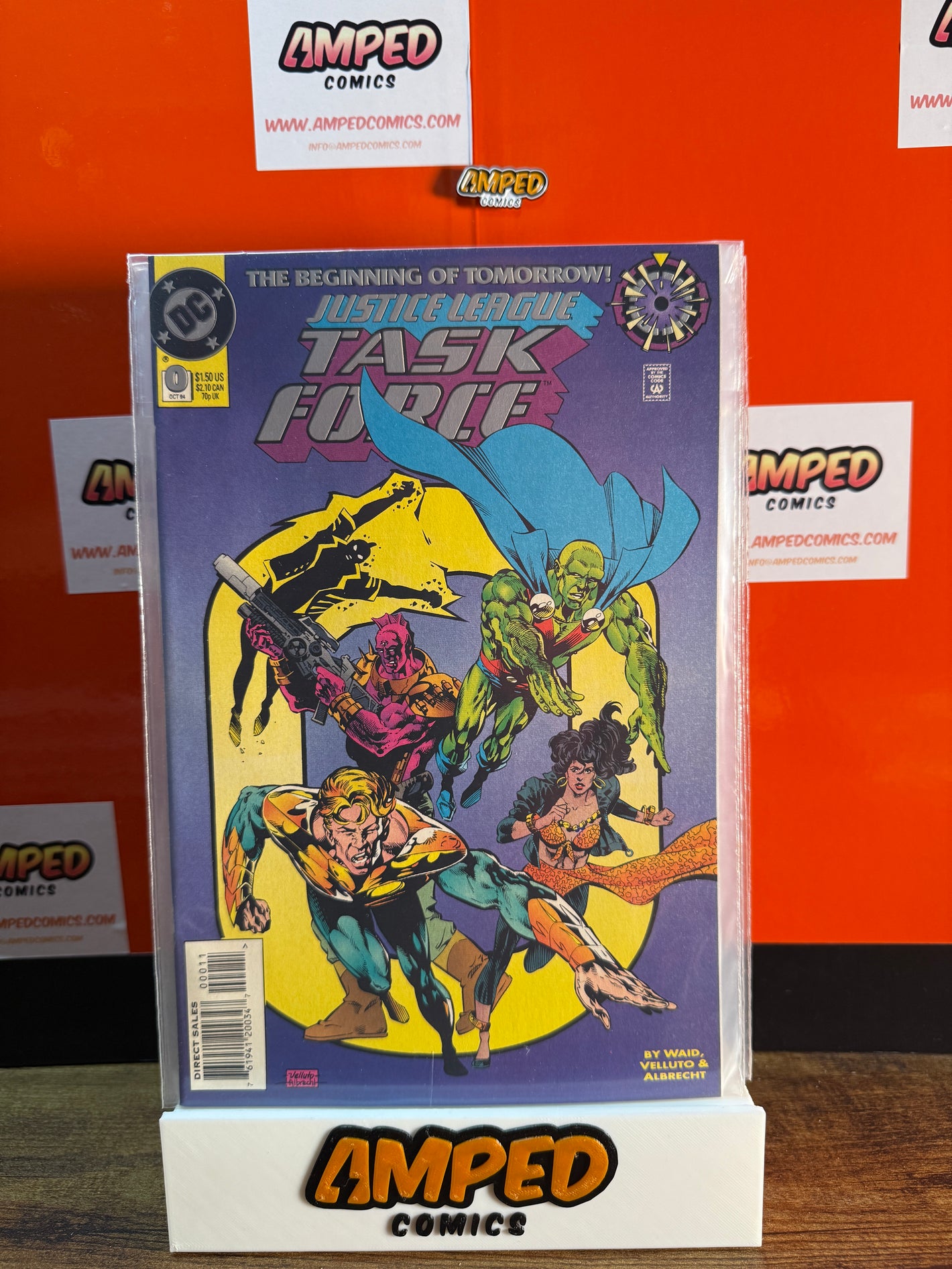 Justice League Task Force 0 DC Comics Oct 1993