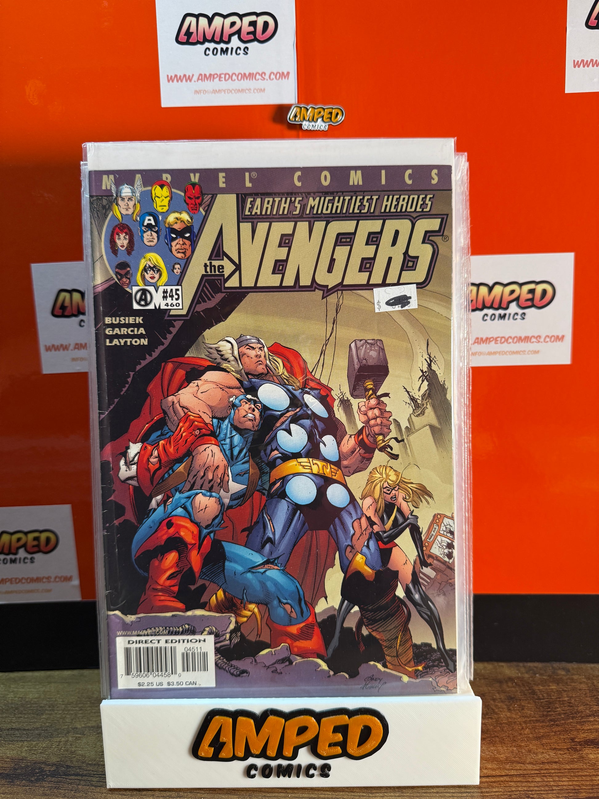 The Avengers 45 Marvel Comics 2001 Direct Edition