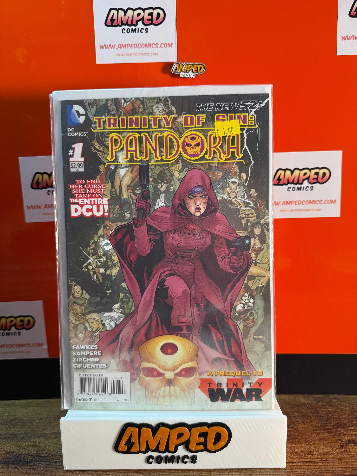 Trinity of Sin Pandora 1 DC Comics Aug 2013