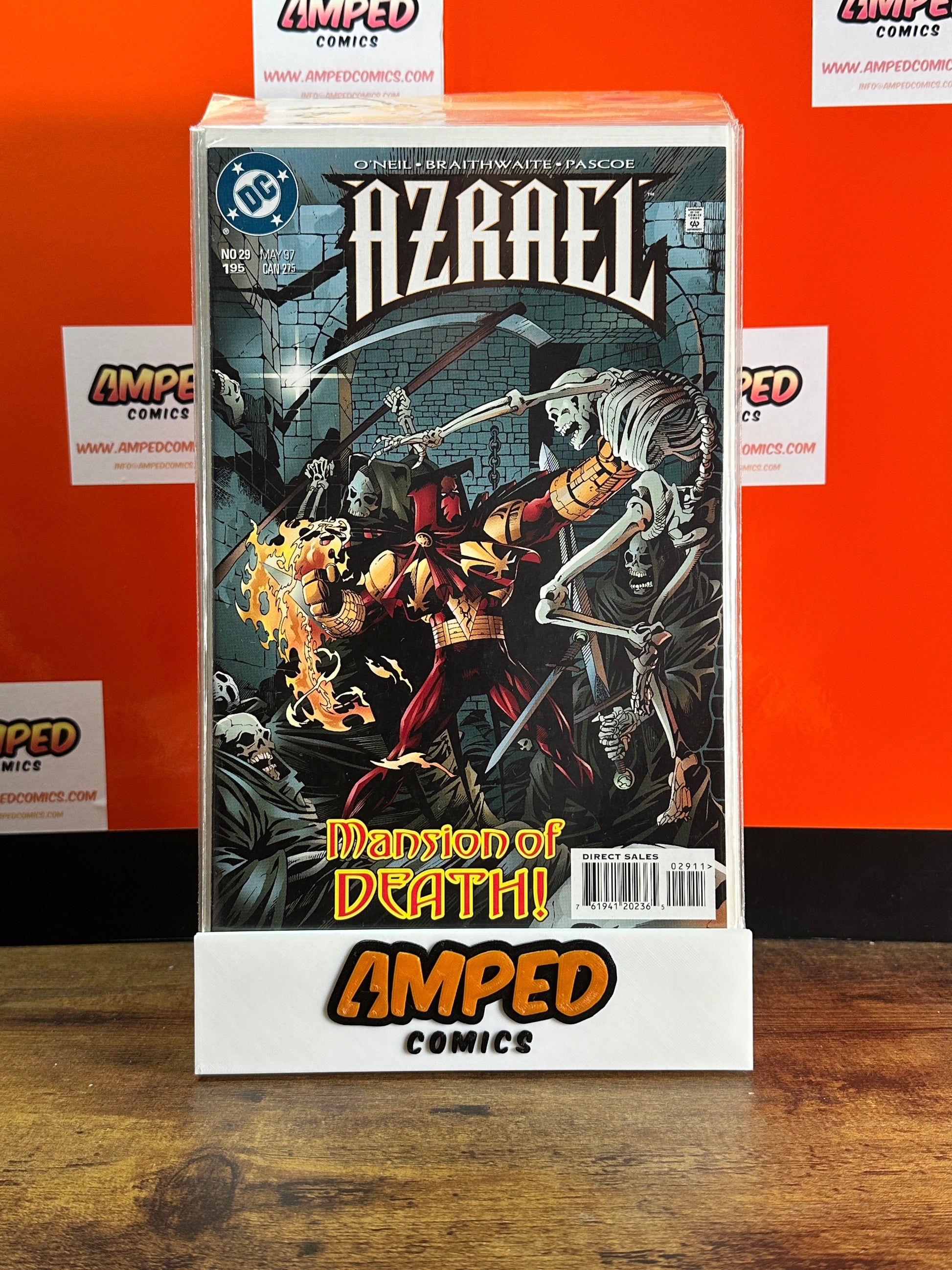 Azrael 29 (May 1997) DC Comics - Mansion of Death