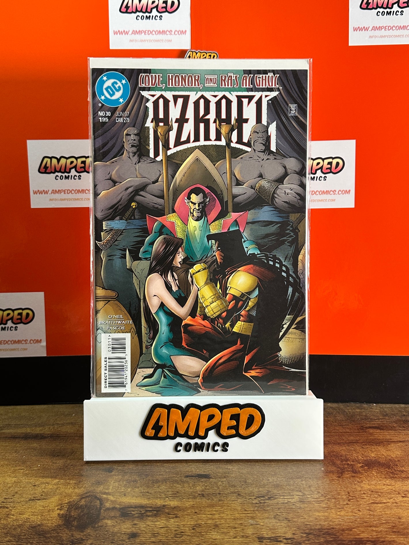 Azrael 30 DC Comics June 1995 Ras al Ghul Appearance