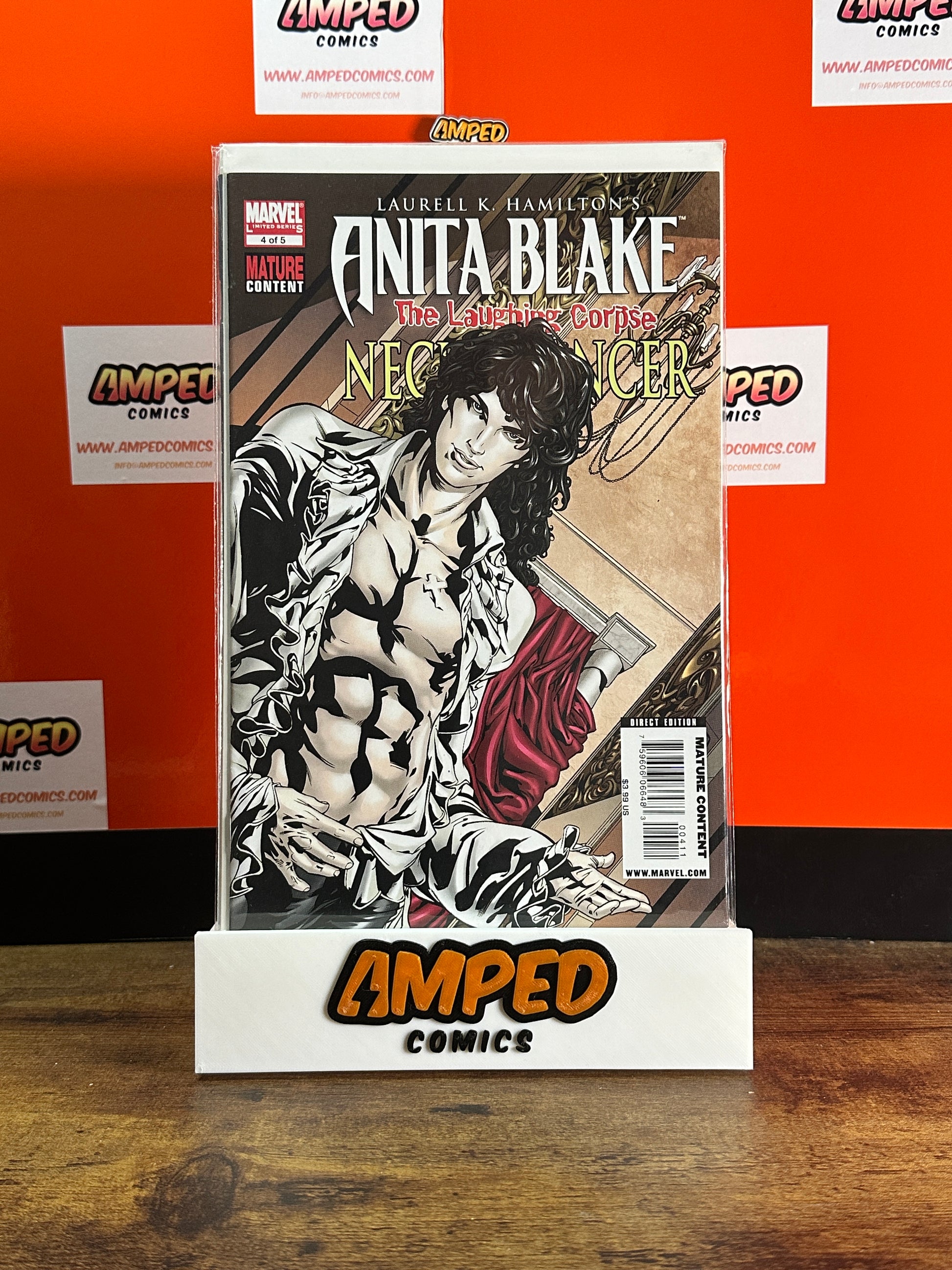 Anita Blake The Laughing Corpse Necromancer 4 (Marvel, Mature Content)
