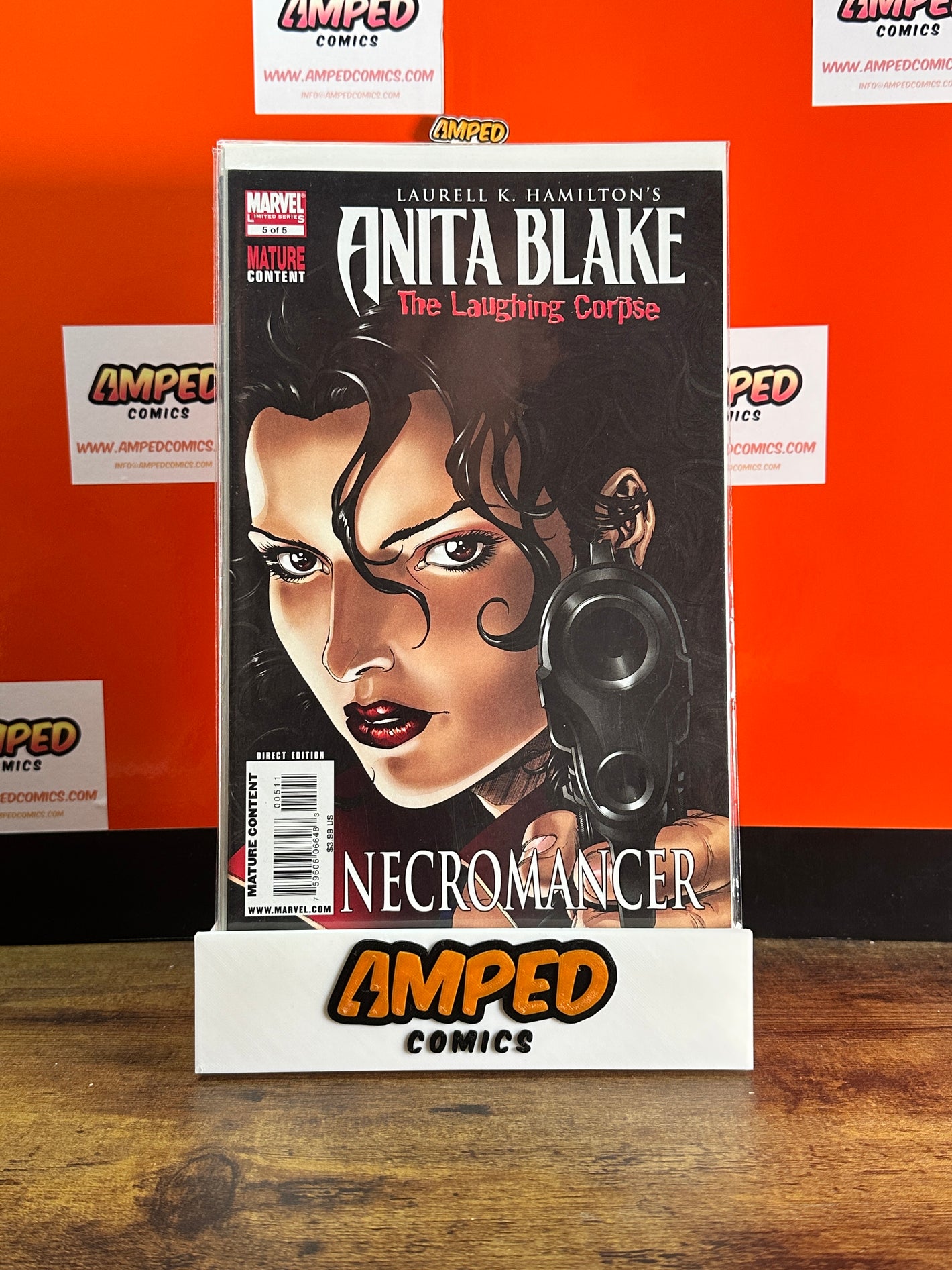 Anita Blake The Laughing Corpse 5 Marvel 2009 Necromancer