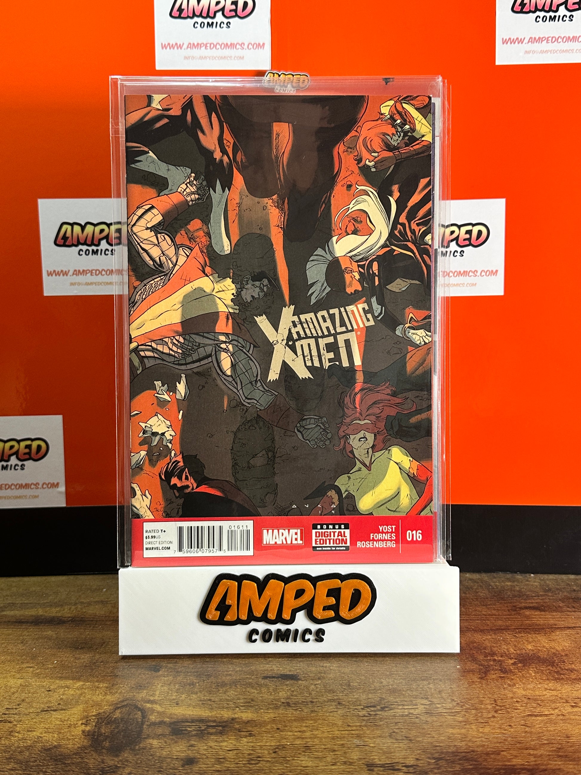 Amazing X-Men 16 Marvel Comics 2015 Yost Fornes Rosenberg
