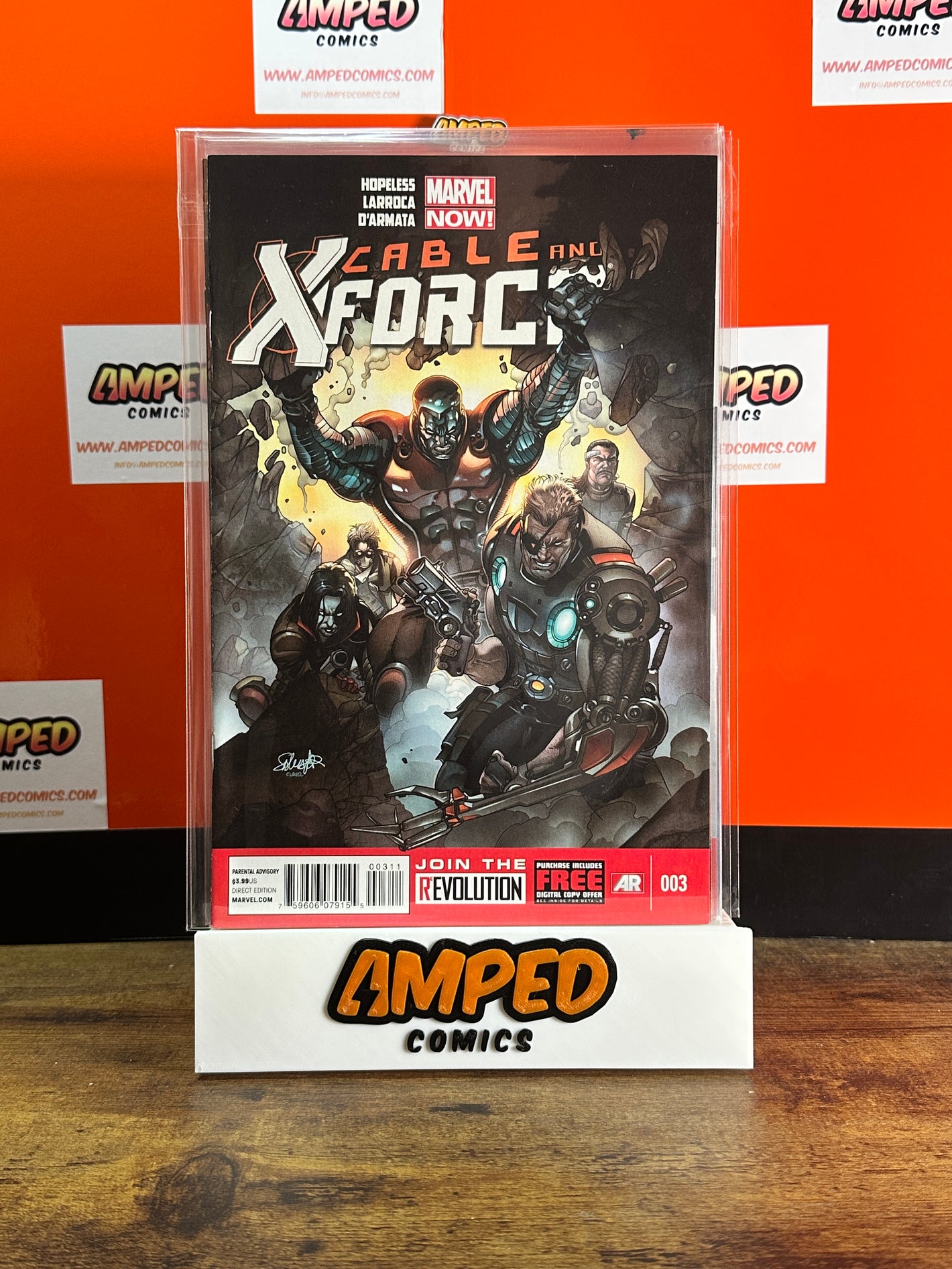 Cable and X-Force 3 Marvel NOW 2013