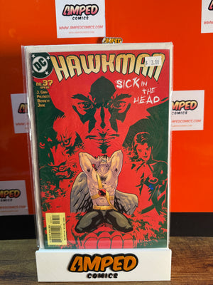 Hawkman 37 DC Comics April 2005 Sick in the Head