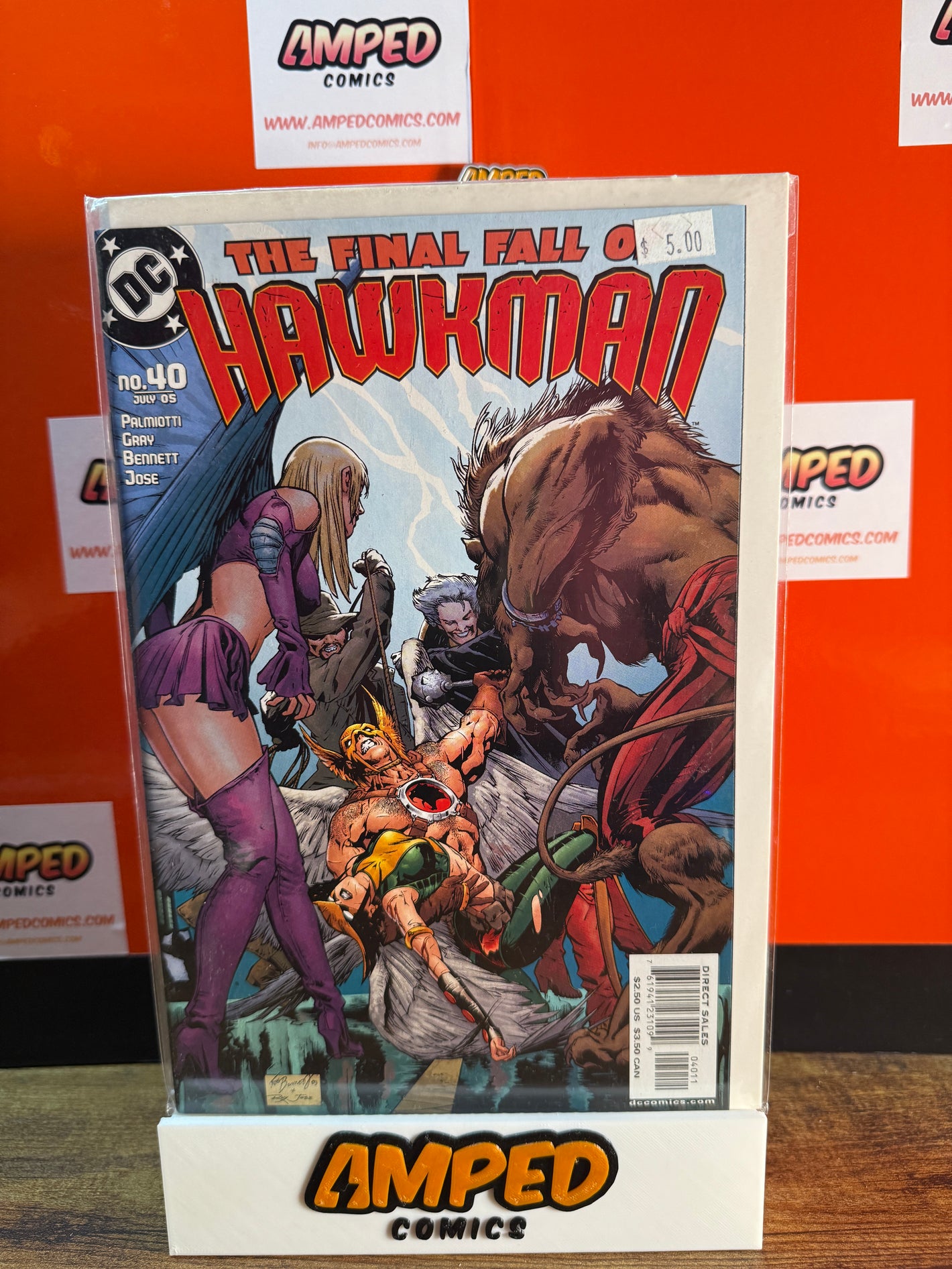 Hawkman 40 DC Comics July 2005 The Final Fall of Hawkman