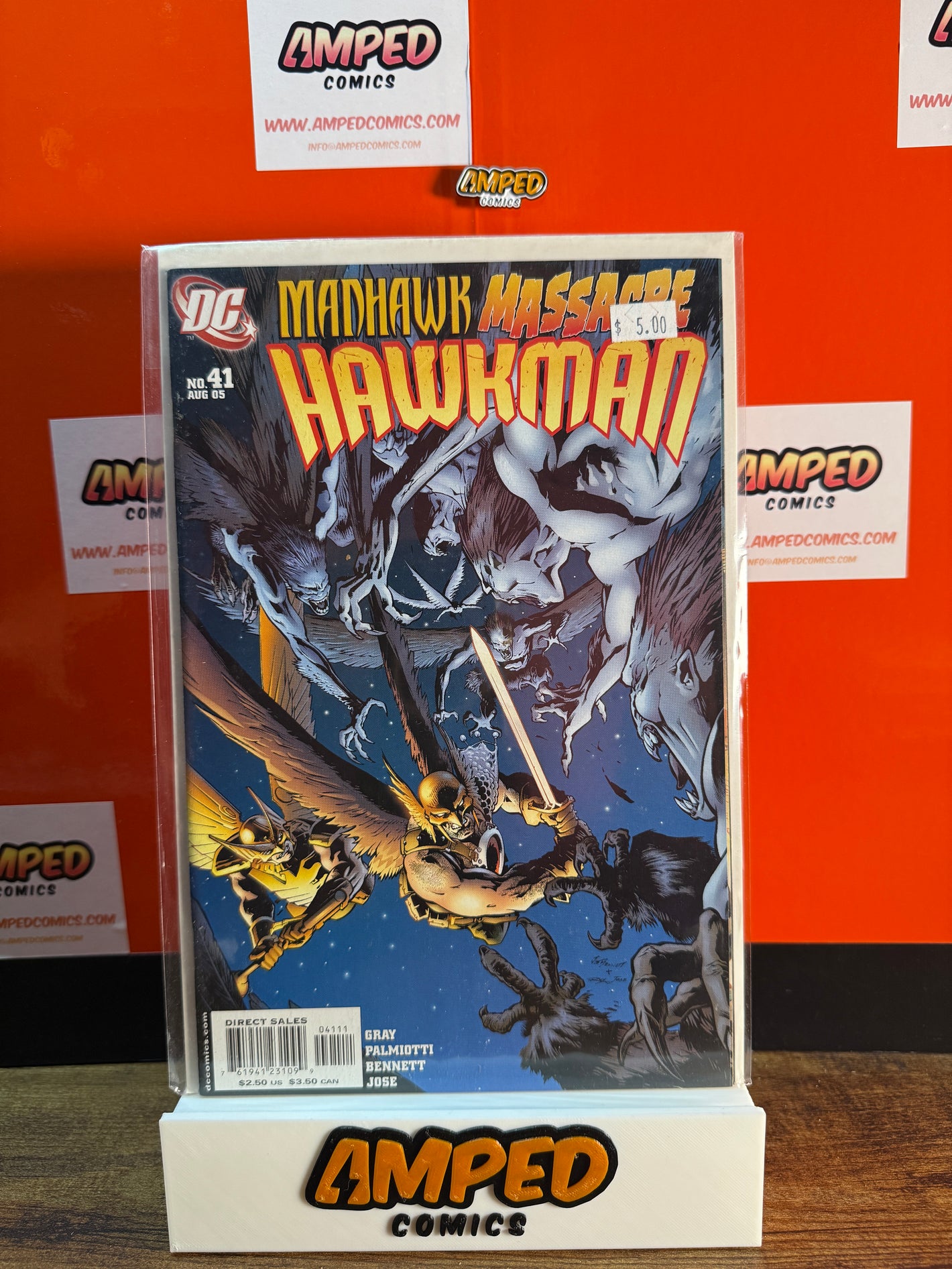 Hawkman 41 DC Comics Aug 2005 Madhawk Massacre