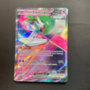 Iron Valiant ex 089/182 Holo Rare - Pokemon Scarlet Violet Paradox Rift