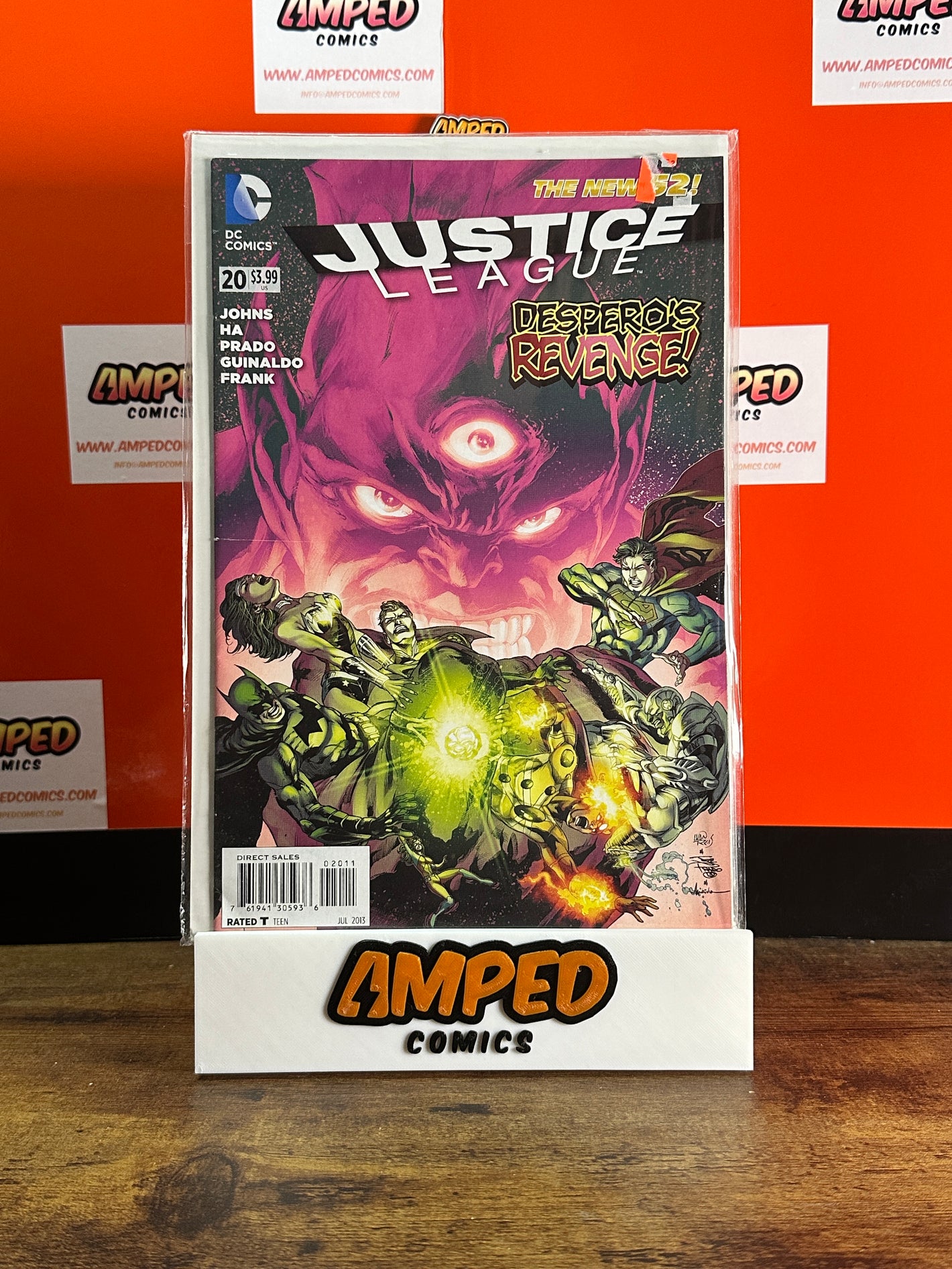 Justice League 20 (2013) DC Comics - Desperos Revenge