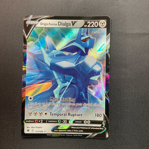 Origin Forme Dialga V 113/189 Holo Rare - Pokemon TCG