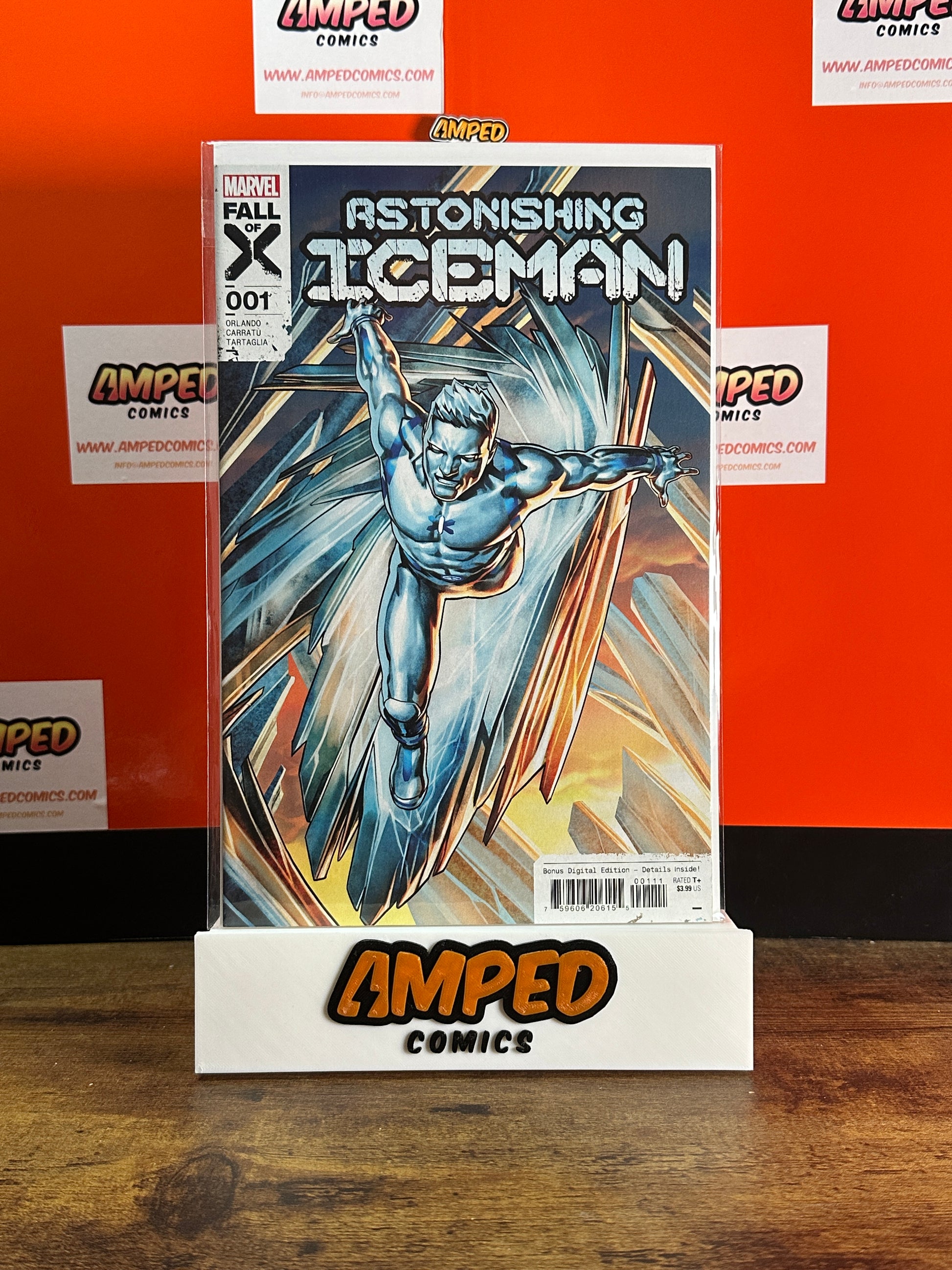 Astonishing Iceman 1 Marvel Comics Fall of X 2023