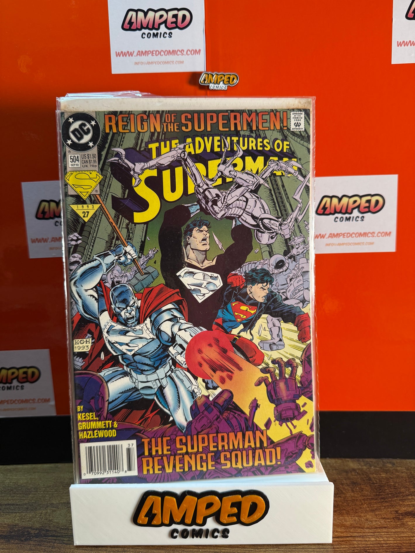 Adventures of Superman 504 (1993) DC Comics - Reign of the Supermen