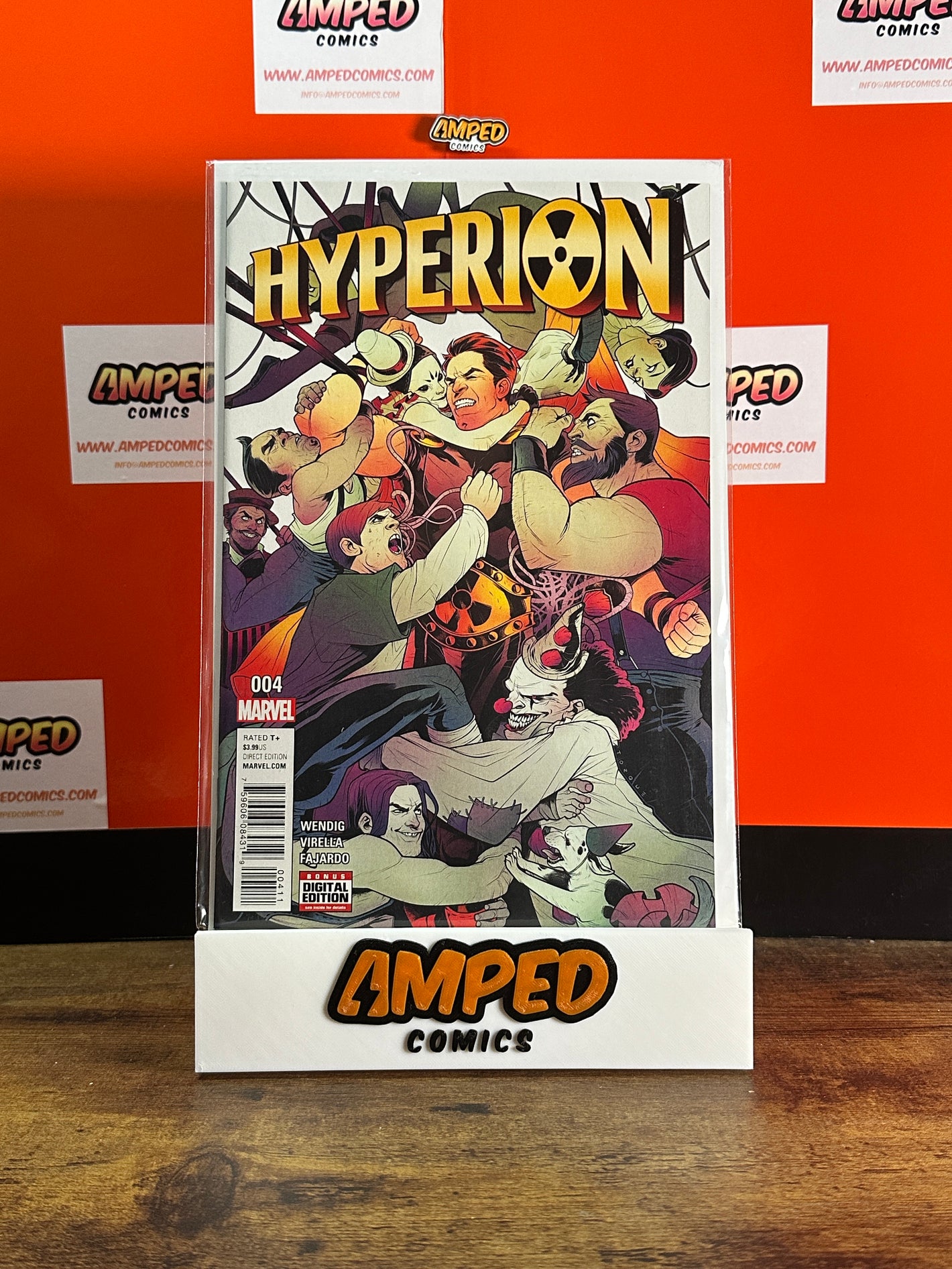 Hyperion 4 Marvel Comics 2016 Wendig Virela Cover