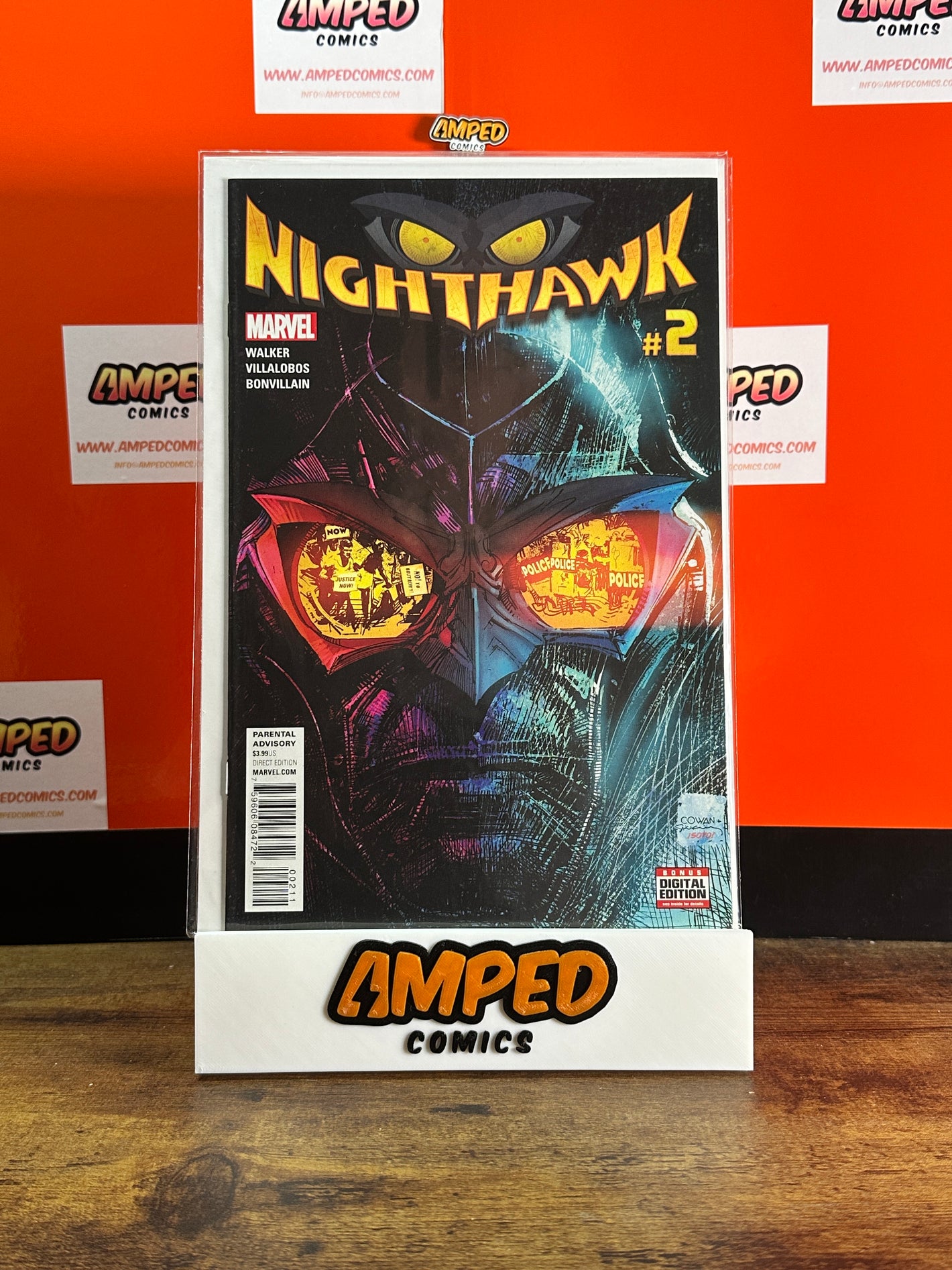 Nighthawk 2 Marvel Comics 2016 Walker Villalobos Bonvillain